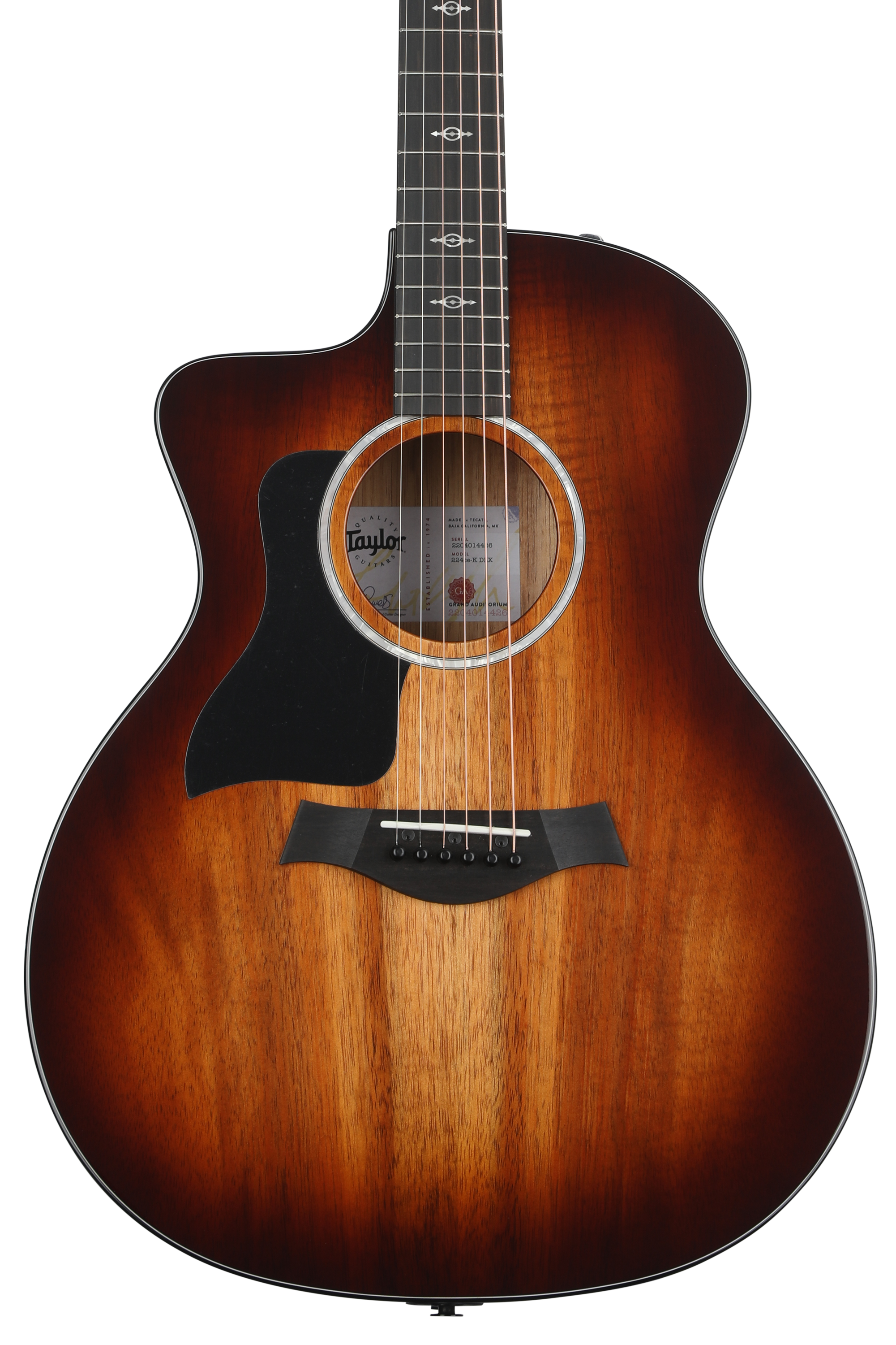 Taylor 224ce-K DLX Grand Auditorium Left-handed Acoustic-electric