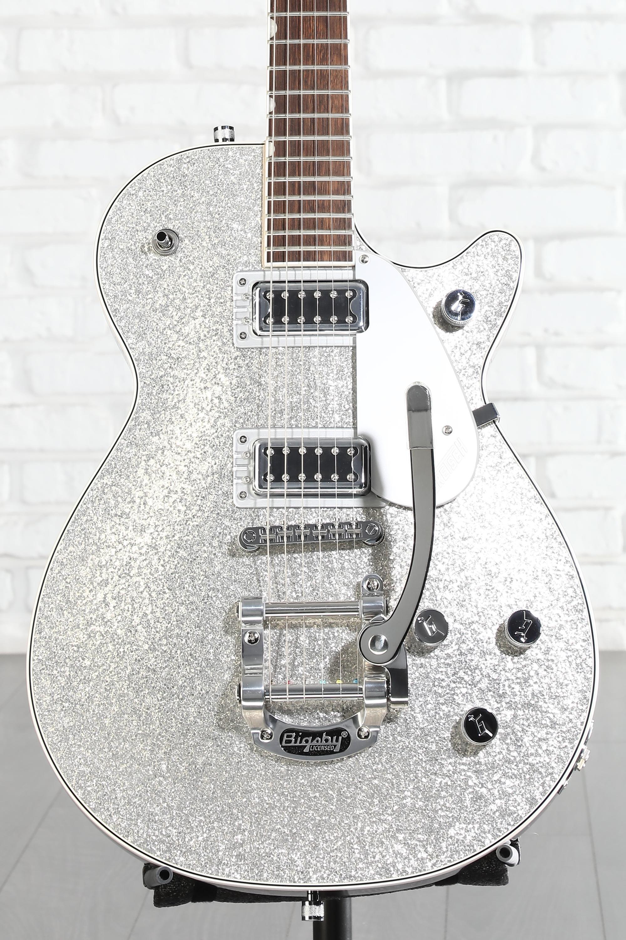 Gretsch Electromatic Jet Electric Guitar - Silver Sparkle | Sweetwater