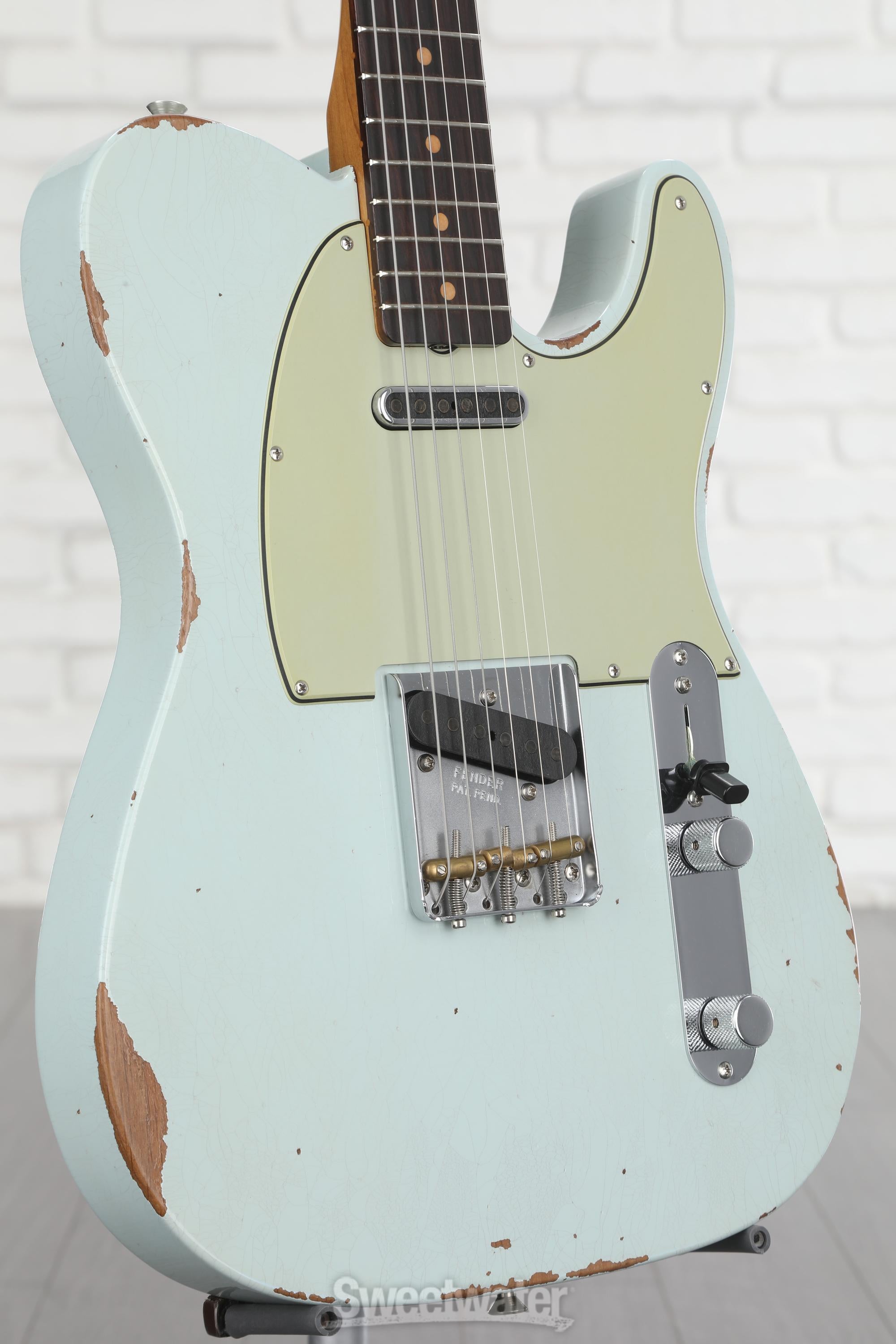 Fender Custom Shop GT11 1963 Relic Telecaster - Aged Sonic Blue