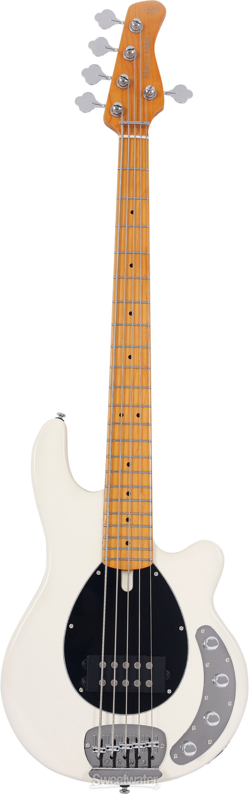 Sire Marcus Miller Z3 5-string Bass Guitar - Antique White