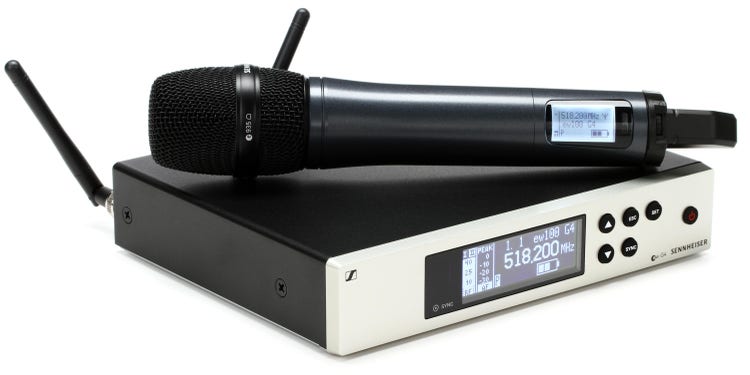 Sennheiser EW 100 G4-935-S Wireless Handheld Microphone System - A Band