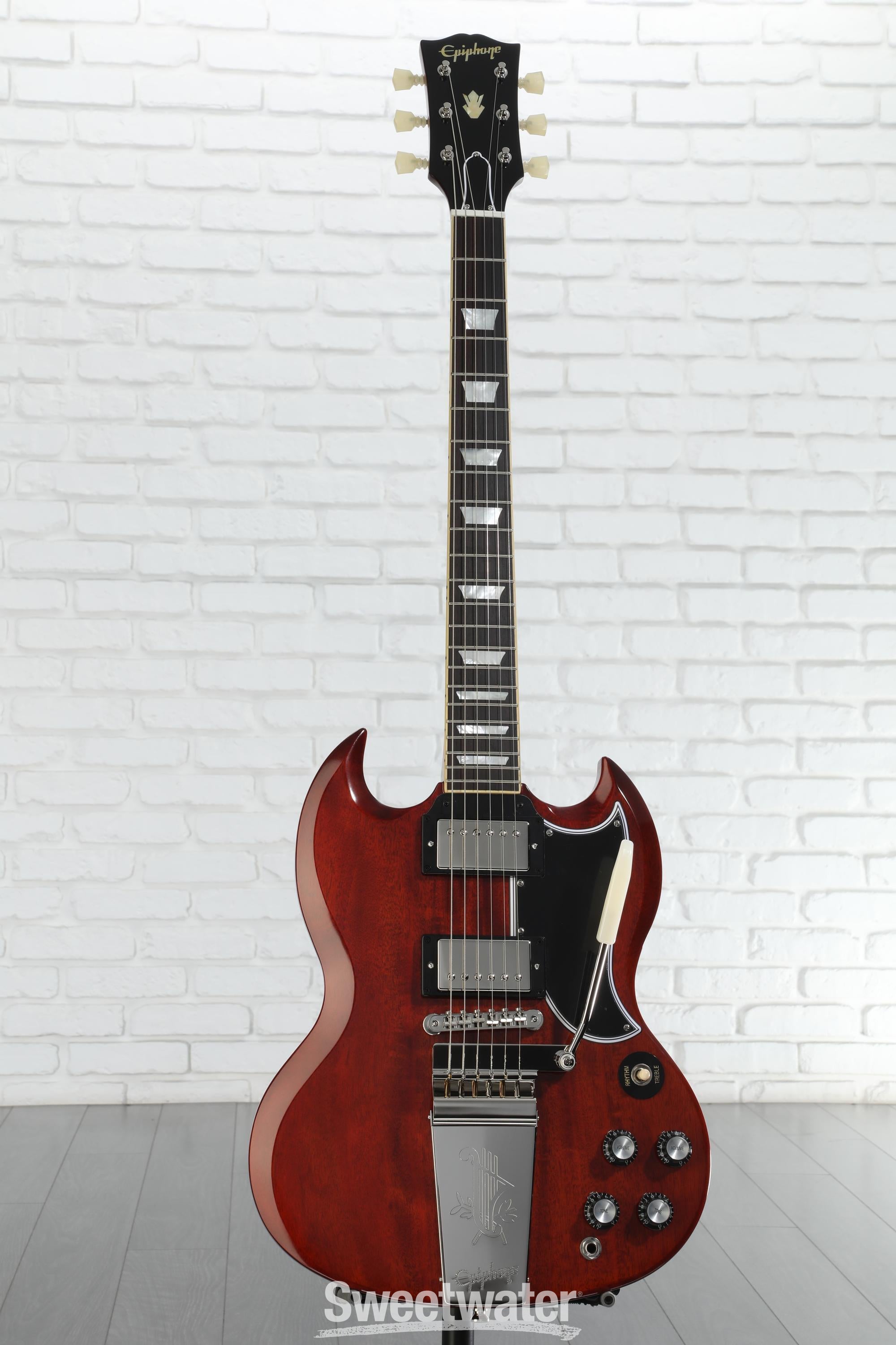 Epiphone　SG Standard　Cherry　新品弦に交換済み！ 美品 Epiphone SG Standard Cherry 新品弦に交換済み！ Epiphone