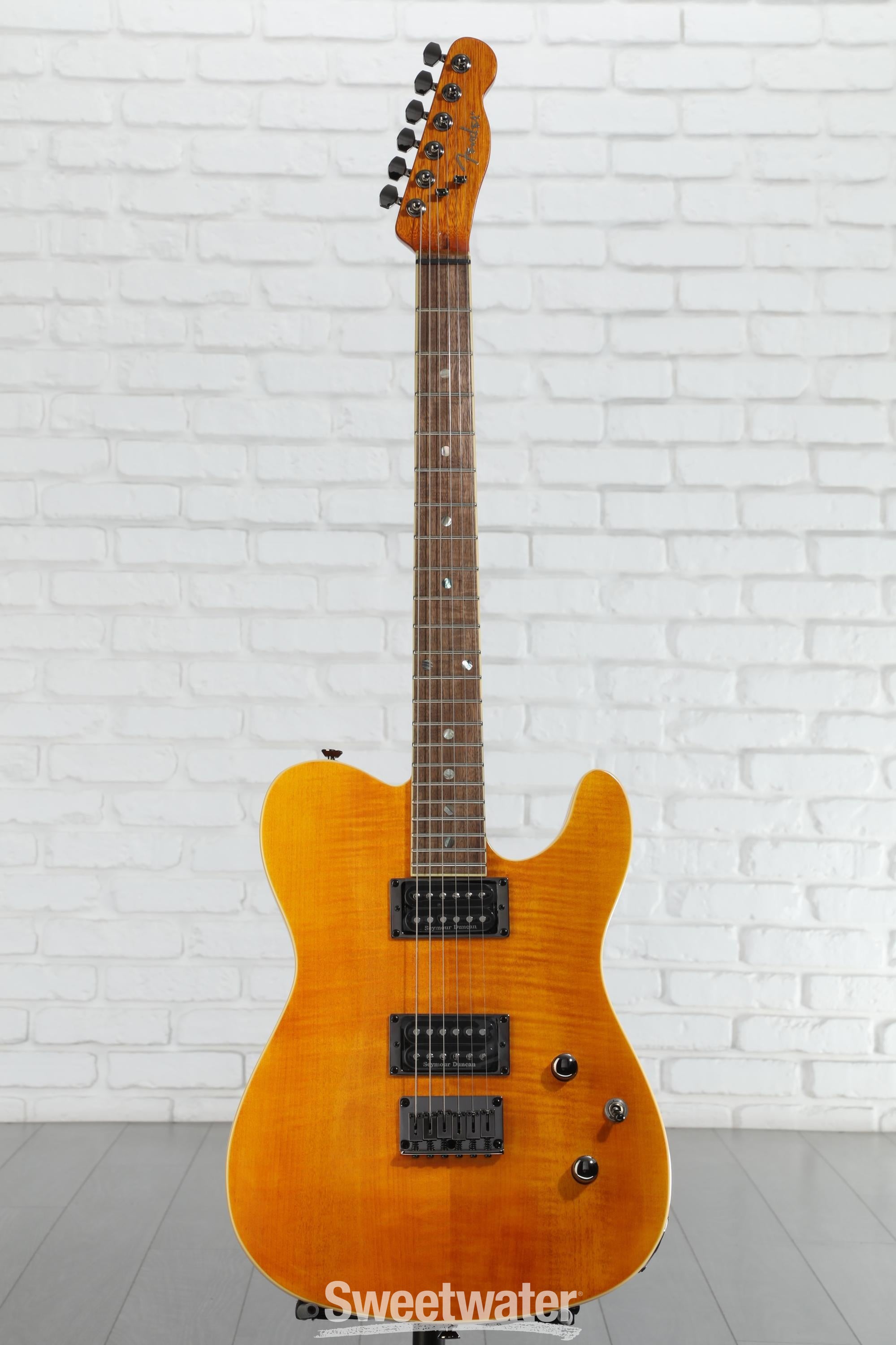Fender Custom Telecaster FMT HH アンバー