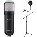 Photo of Universal Audio Sphere DLX Modeling Microphone System with Stand and Pop Filter