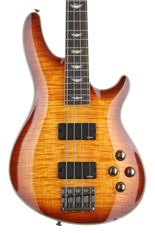 Schecter Omen Extreme-4 Bass Guitar - Vintage Sunburst | Sweetwater