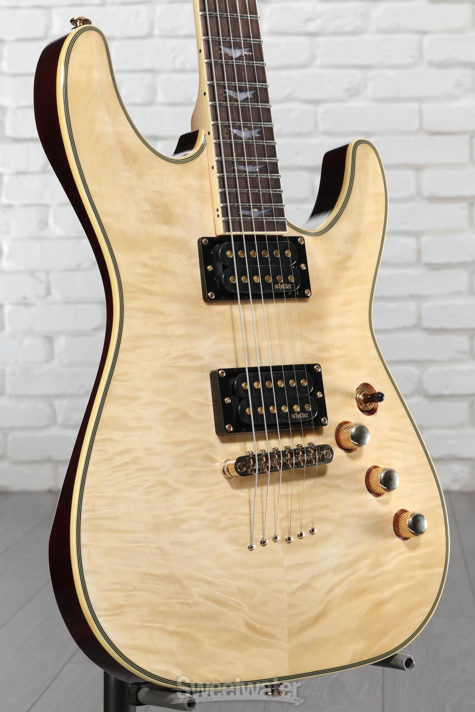 Schecter Omen Extreme-6 Electric Guitar - Natural | Sweetwater