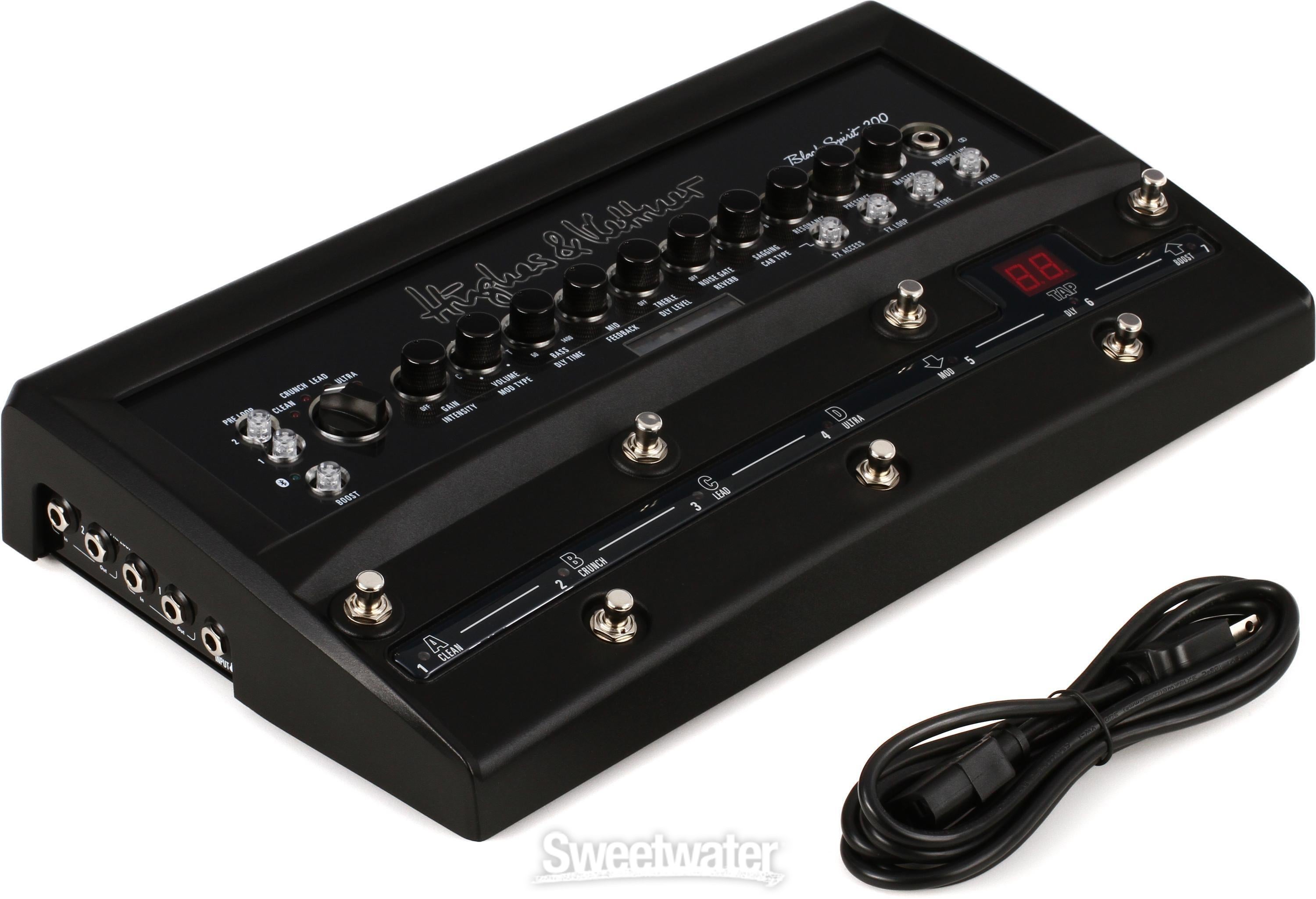 Hughes & Kettner Black Spirit 200 - 200-watt Floorboard Amplifier ...