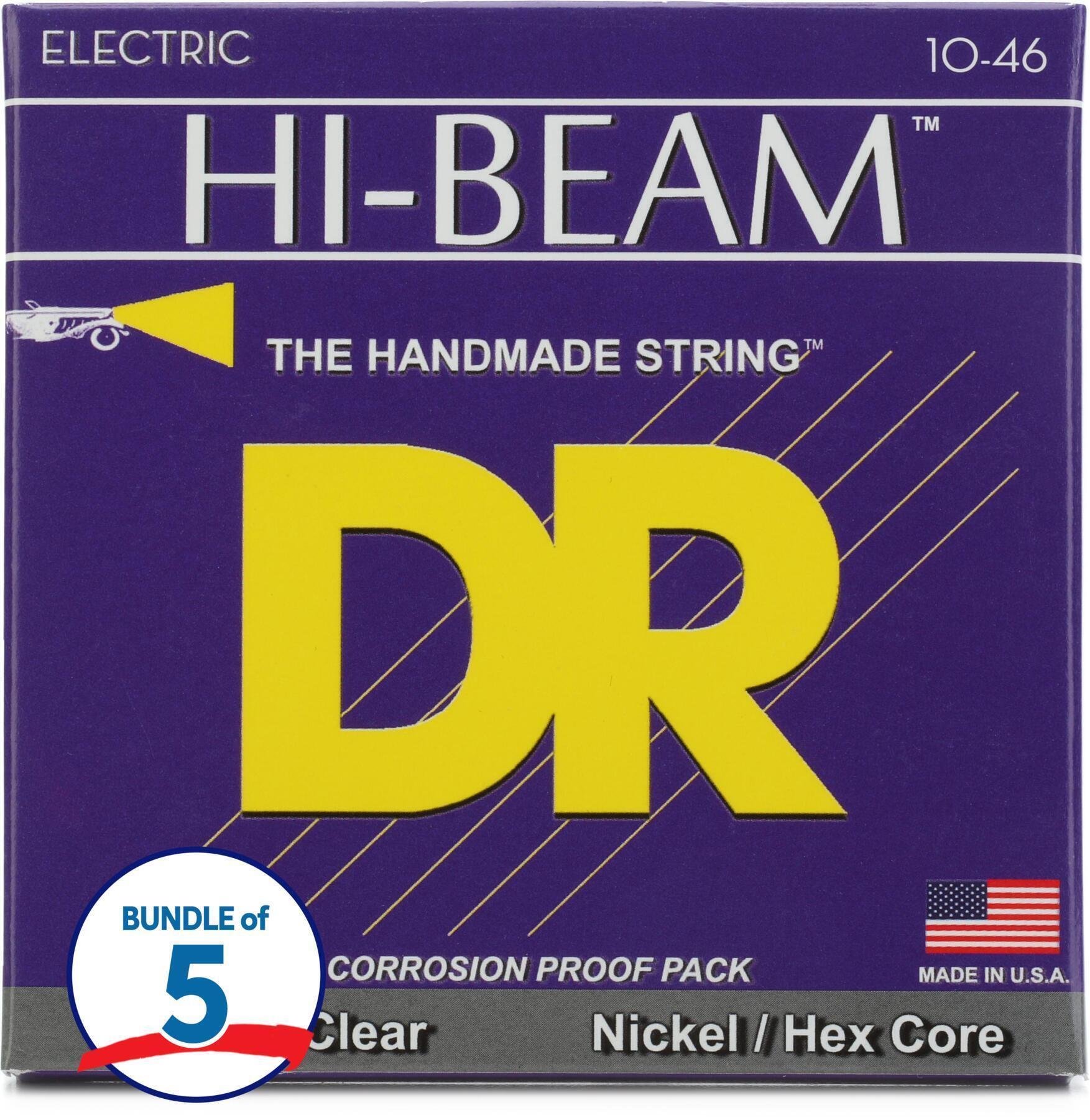 DR Strings LTR-9 Hi-Beam Nickel Plated Electric Strings - .009
