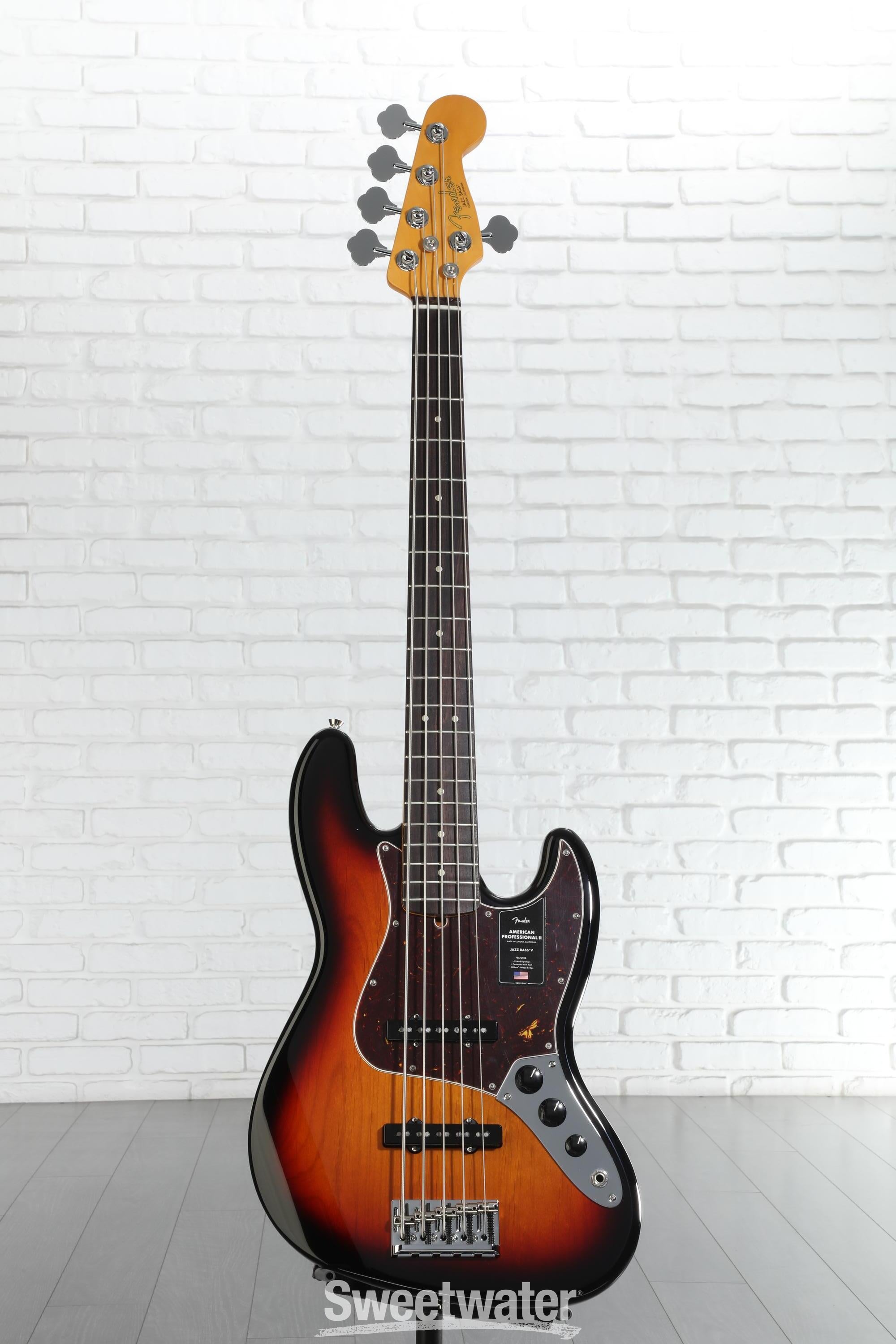 Fender American Professional II サンバースト Fender American Professional II Jazz Bass, 3-Color Sunburst | For