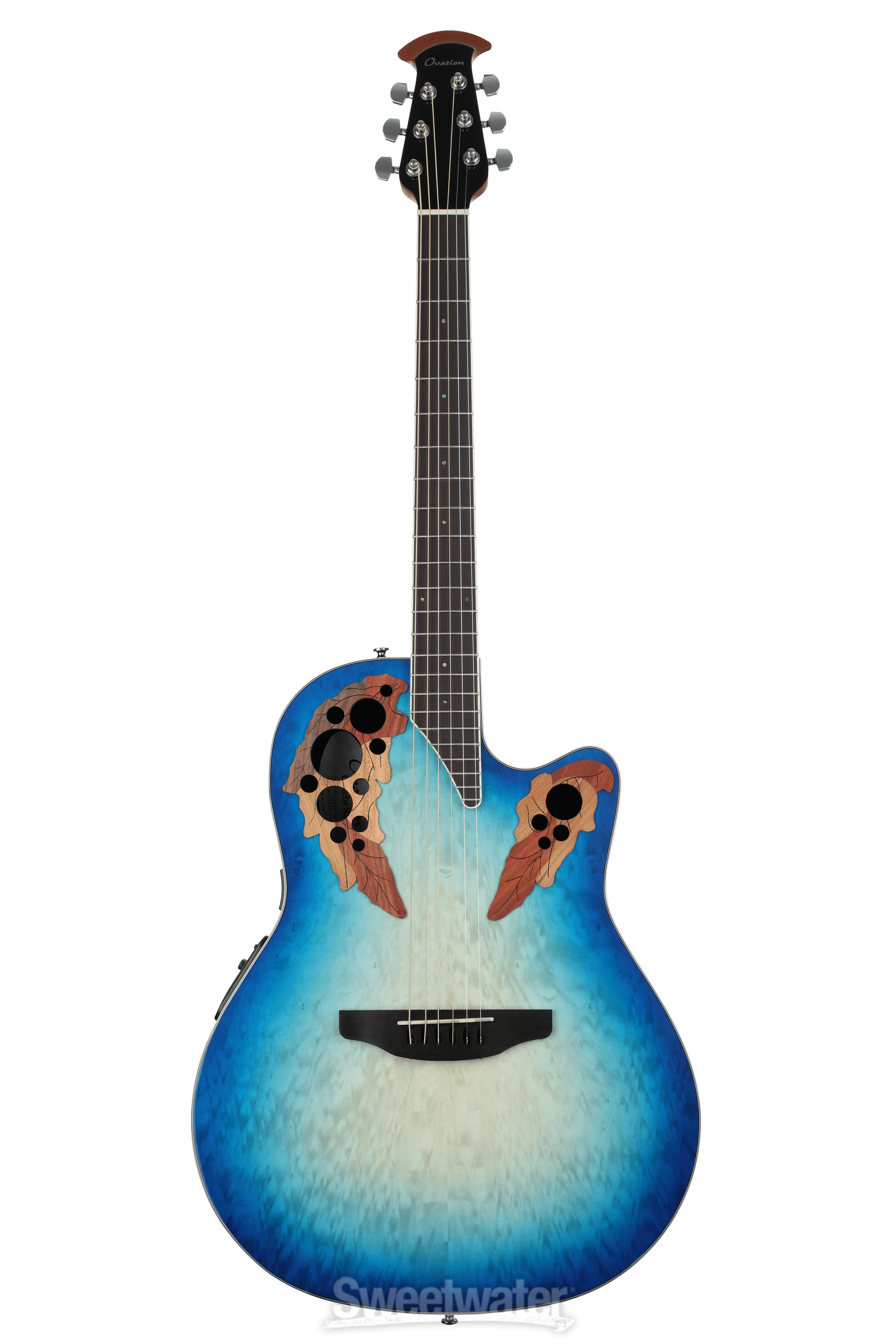 Ovation Celebrity Elite CE48P-RG Super Shallow Acoustic-Electric Ovation Celebrity Elite CE48P-RG Super Shallow Acoustic-Electric