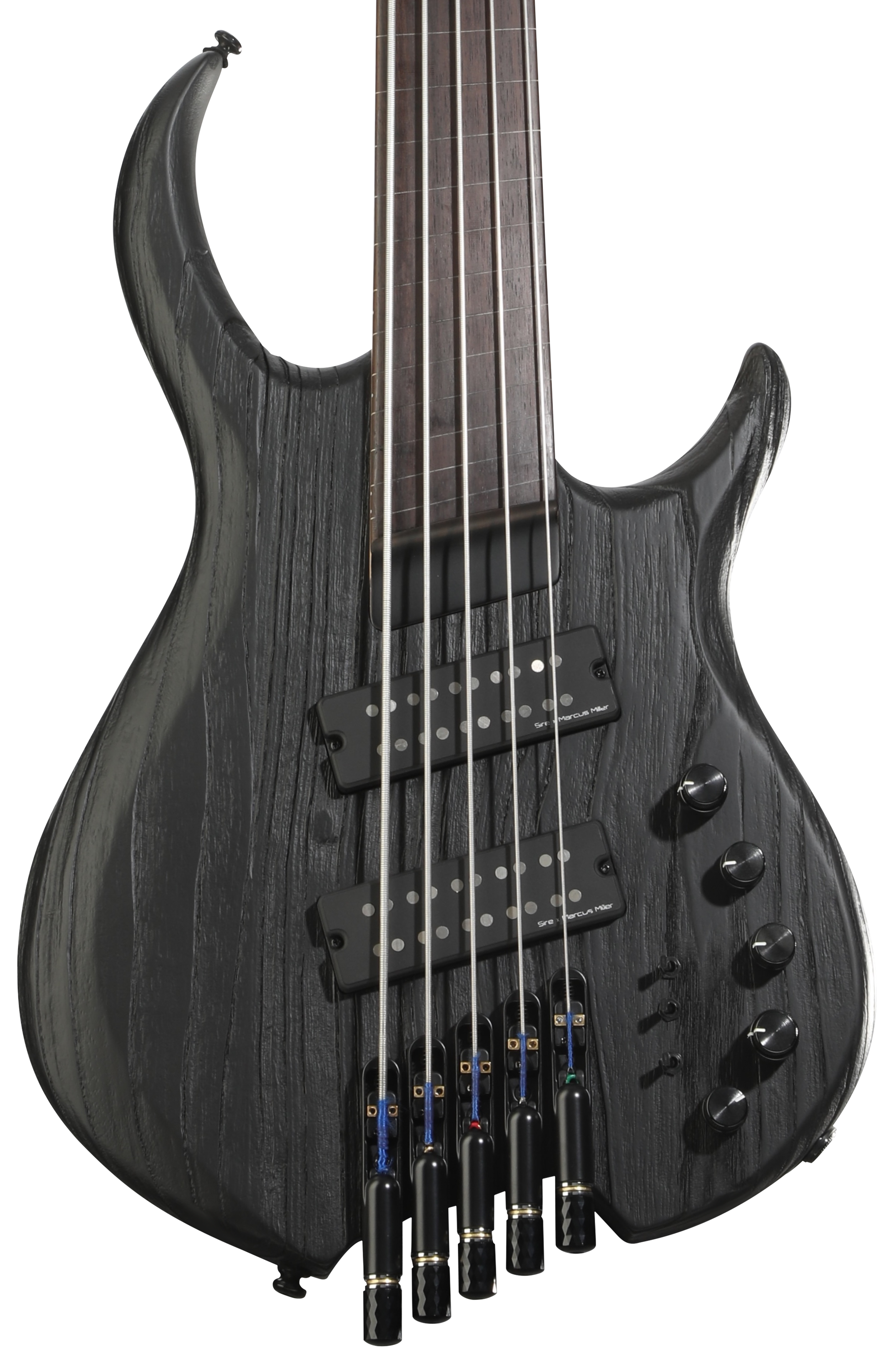 Sire Marcus Miller M6 5-string Headless Bass Guitar - Black Satin