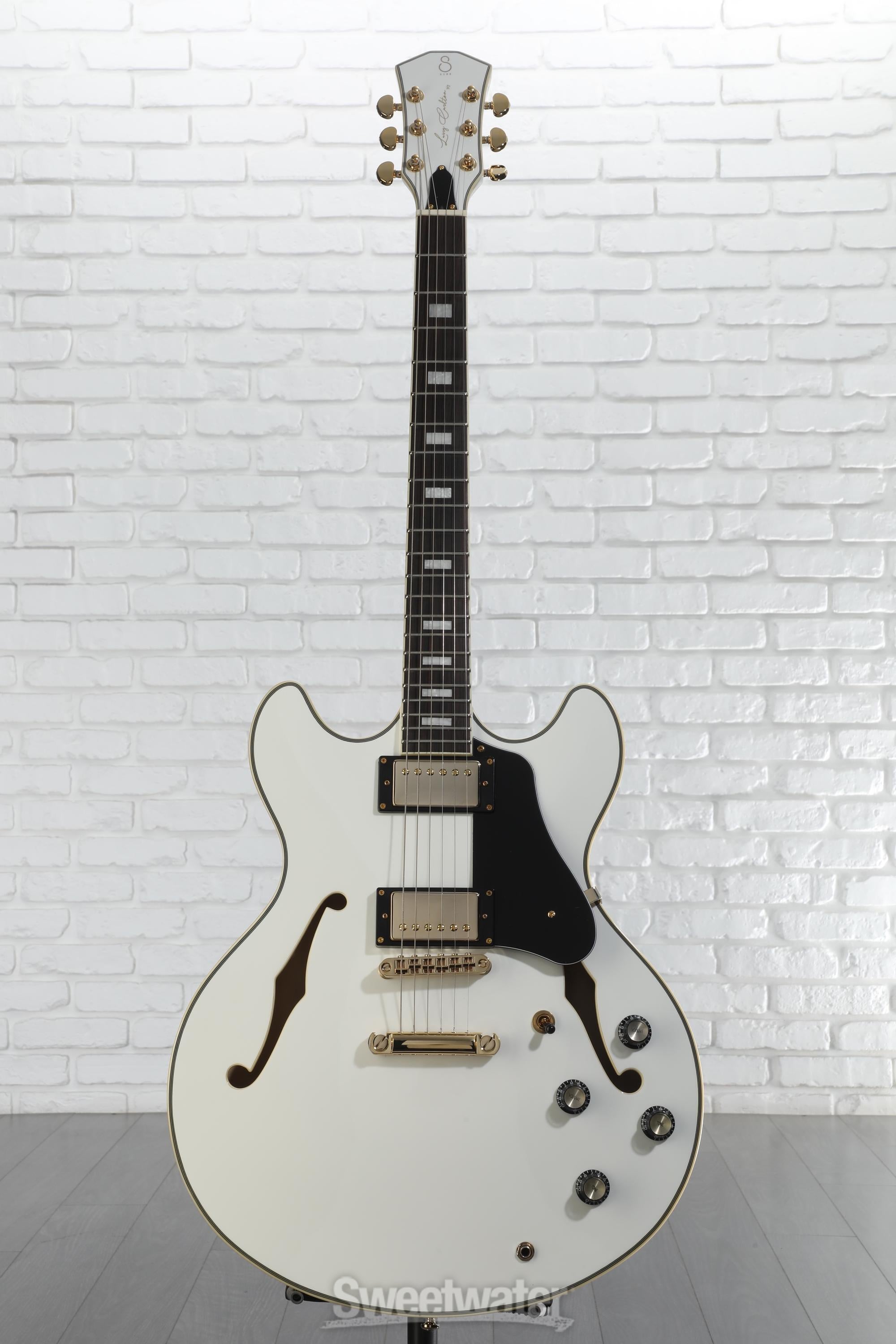 Sire Larry Carlton H7 Semi-hollow Electric Guitar - White