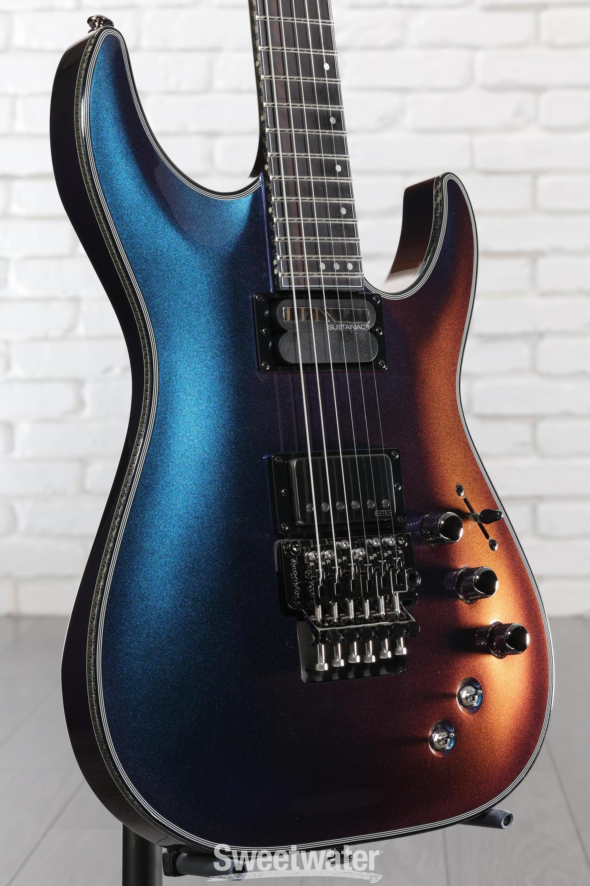 Schecter Hellraiser Hybrid C-1 FR-S Electric Guitar - Ultra Violet