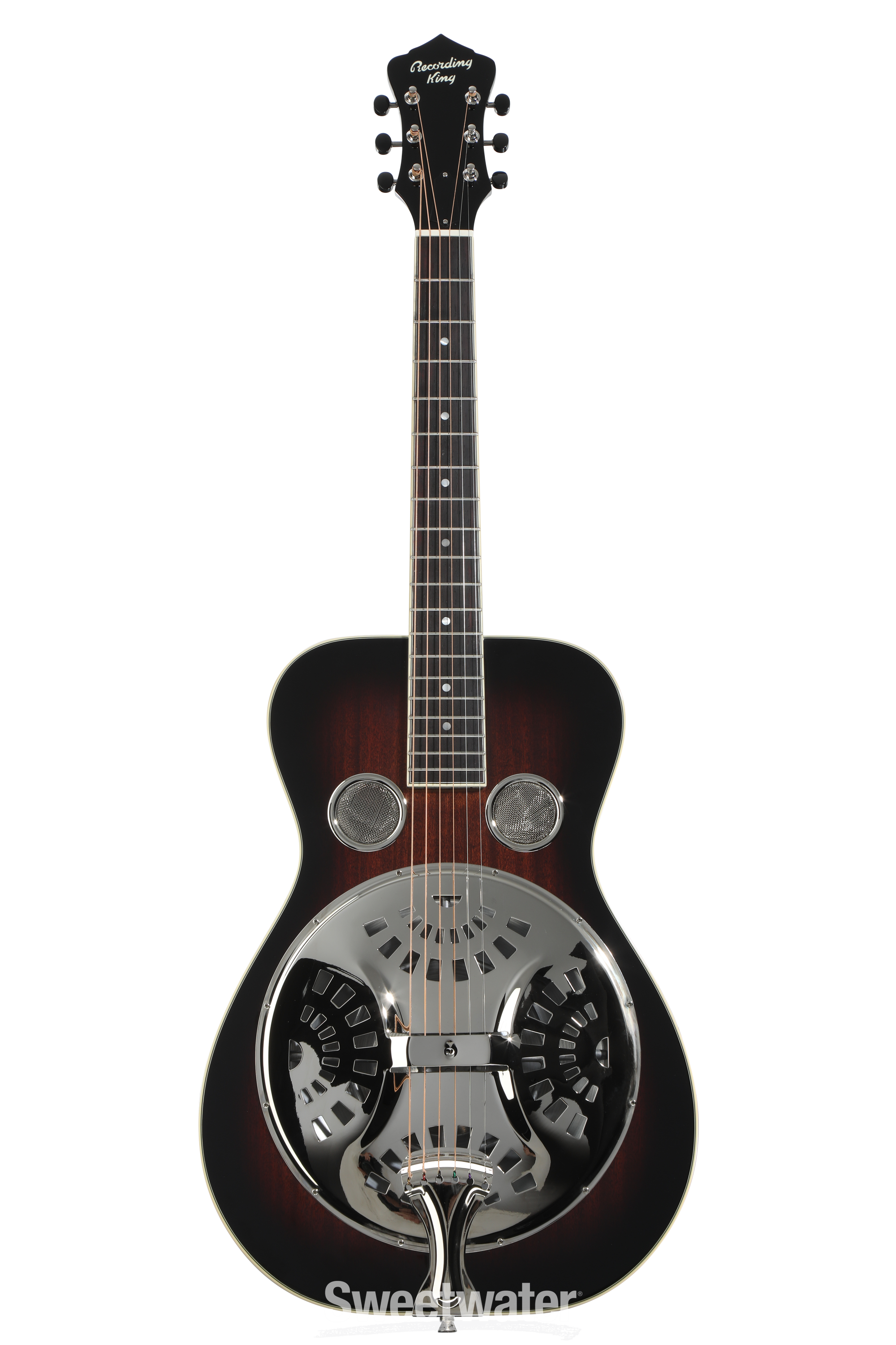 Recording King Maxwell Roundneck Resonator - Sunburst | Sweetwater