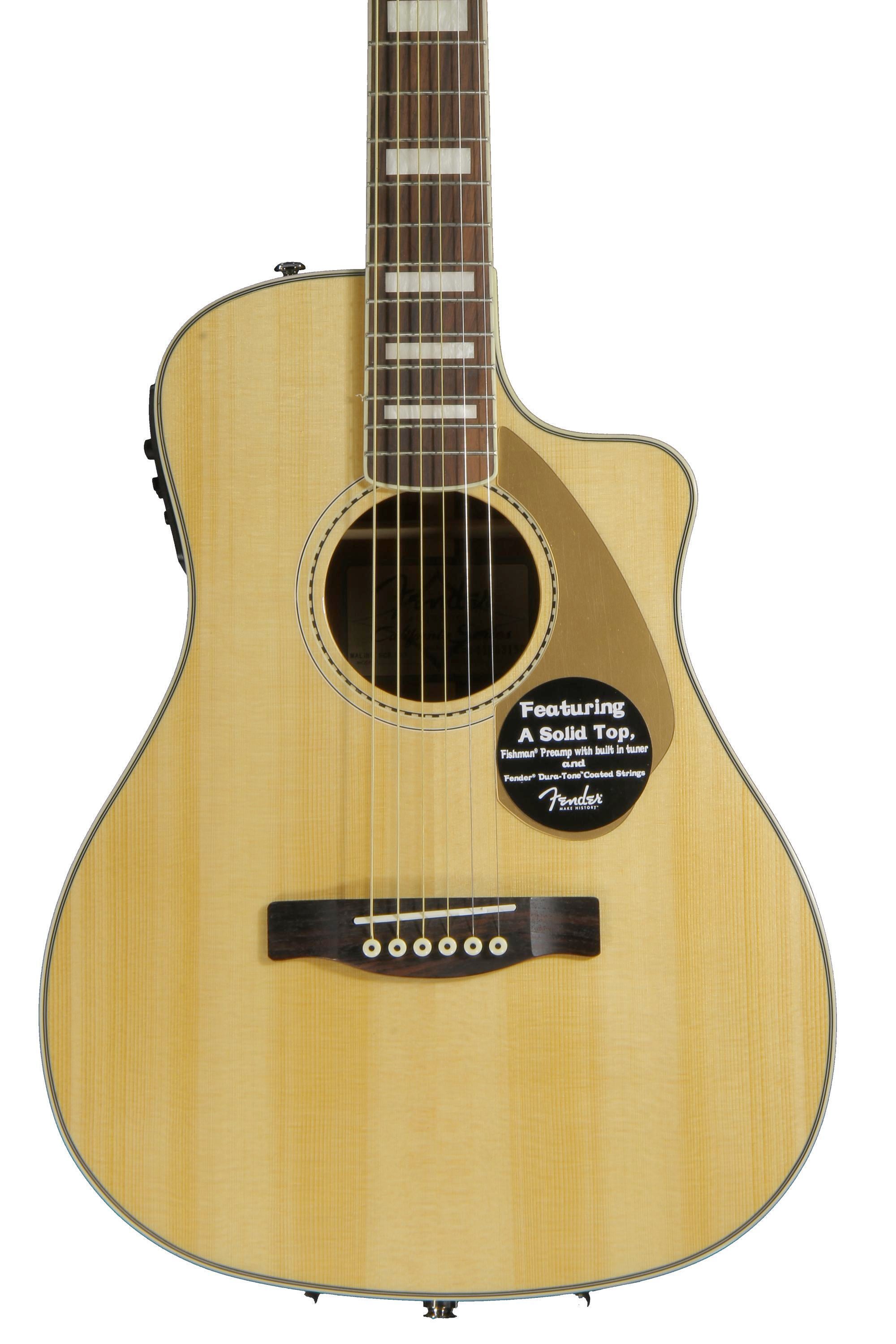 Fender Malibu SCE - Natural