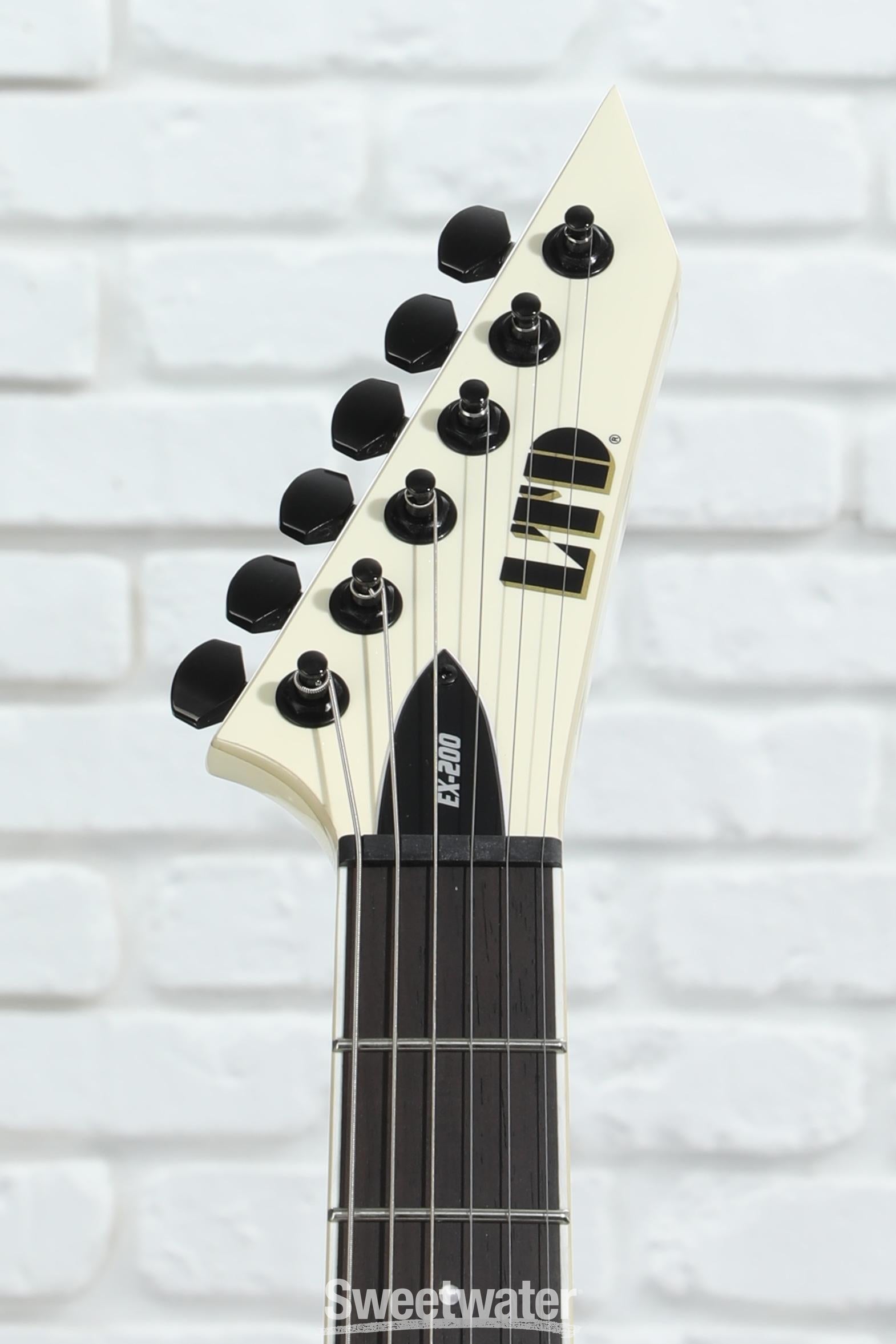 ESP LTD EX-200 Solidbody Electric Guitar - Olympic White