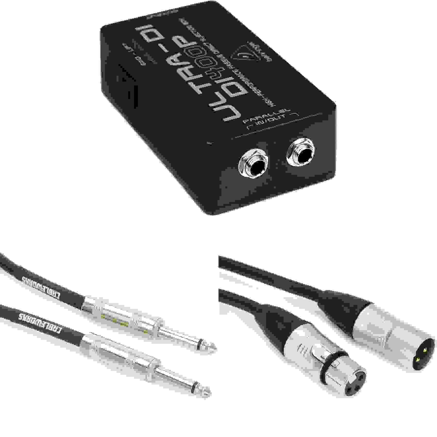 Behringer UltraDI DI400P 1channel Passive Instrument Direct Box with