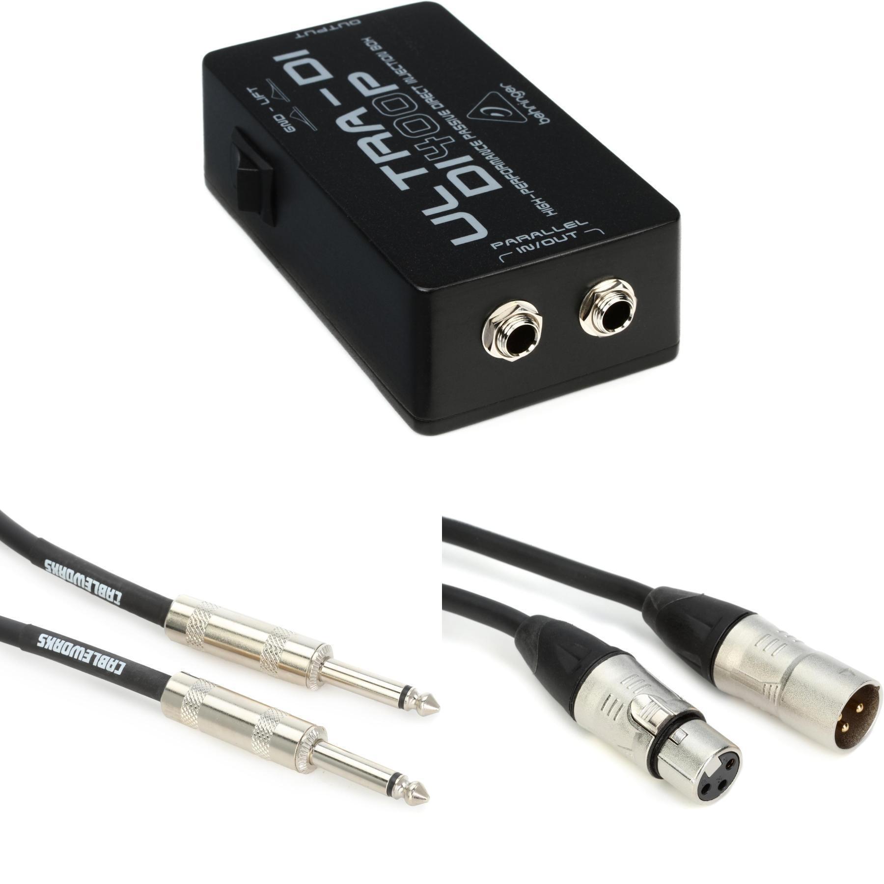 Behringer UltraDI DI400P 1channel Passive Instrument Direct Box with