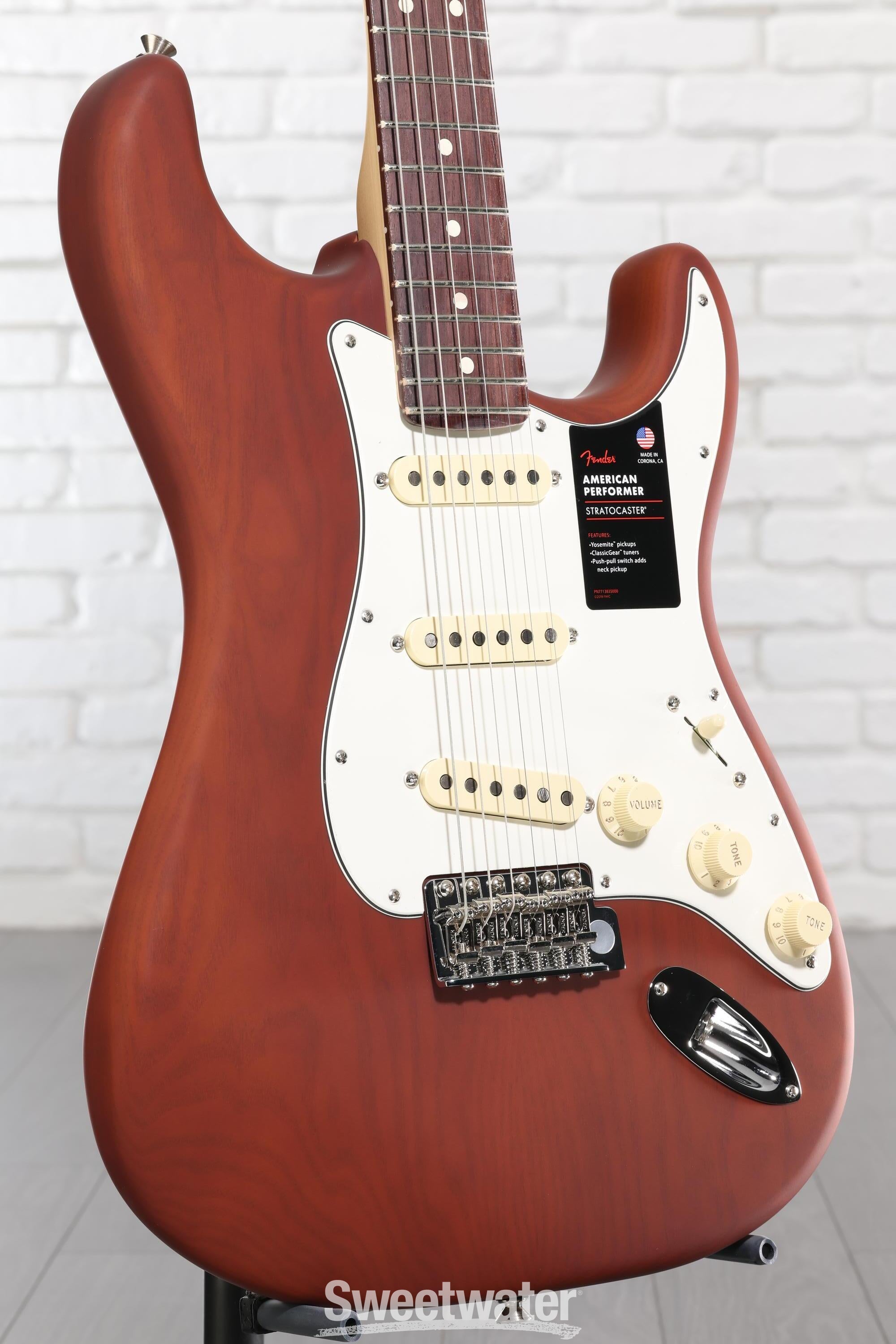Fender Limited-edition American Performer Timber Stratocaster