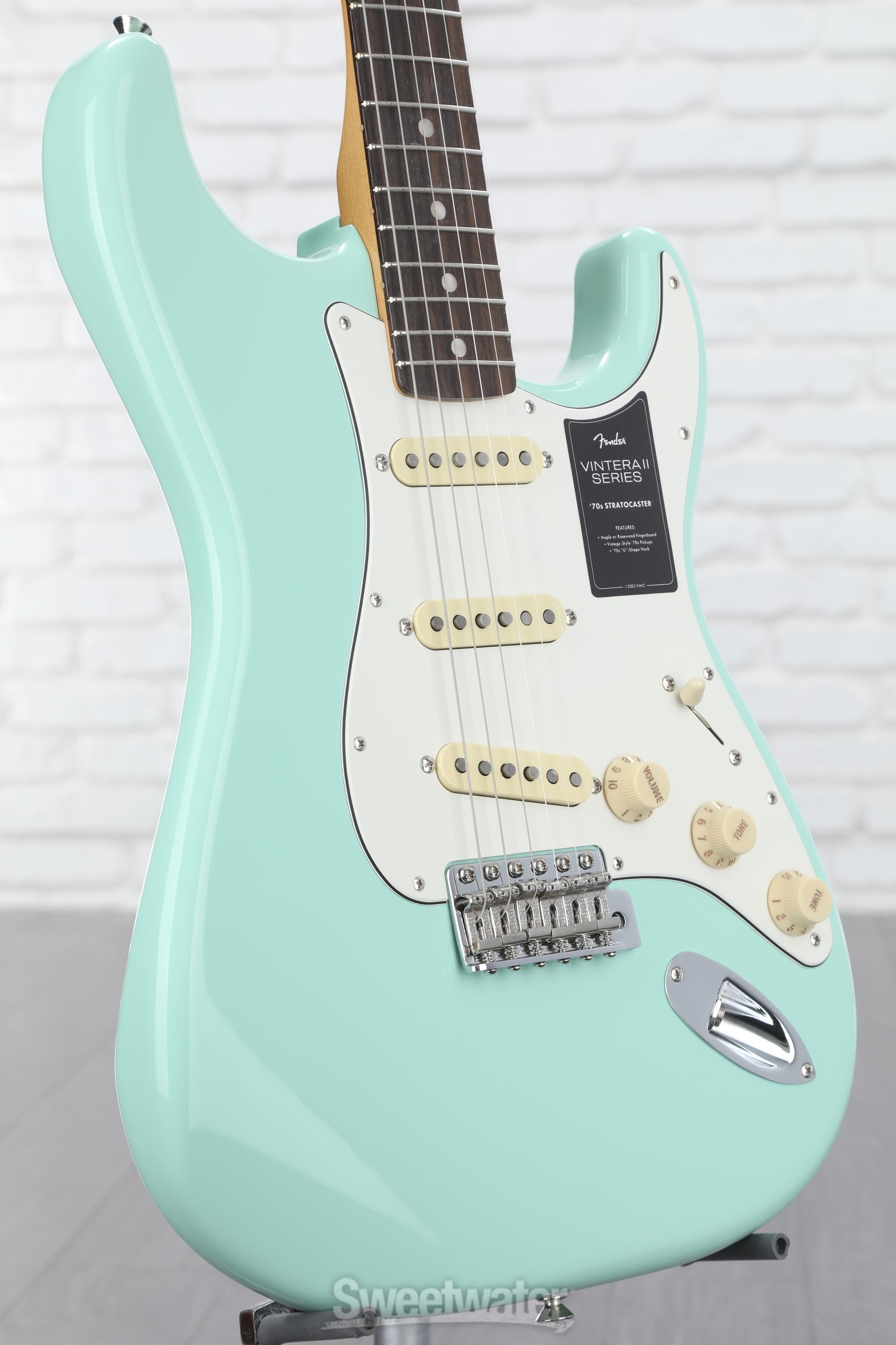 Fender Vintera II '70s Stratocaster Electric Guitar - Surf Green
