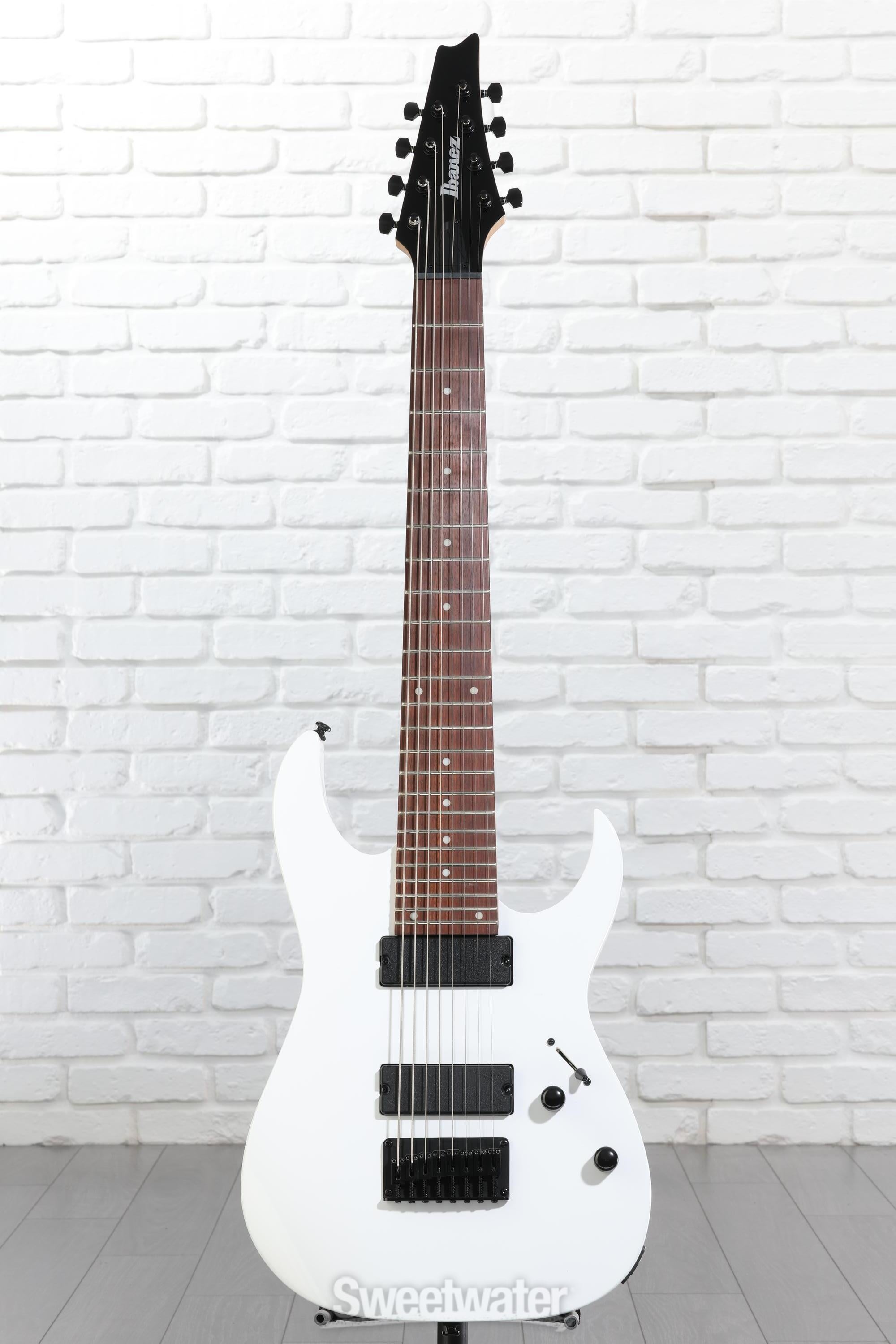 Ibanez RG Standard RG8 8-string Electric Guitar - White | Sweetwater