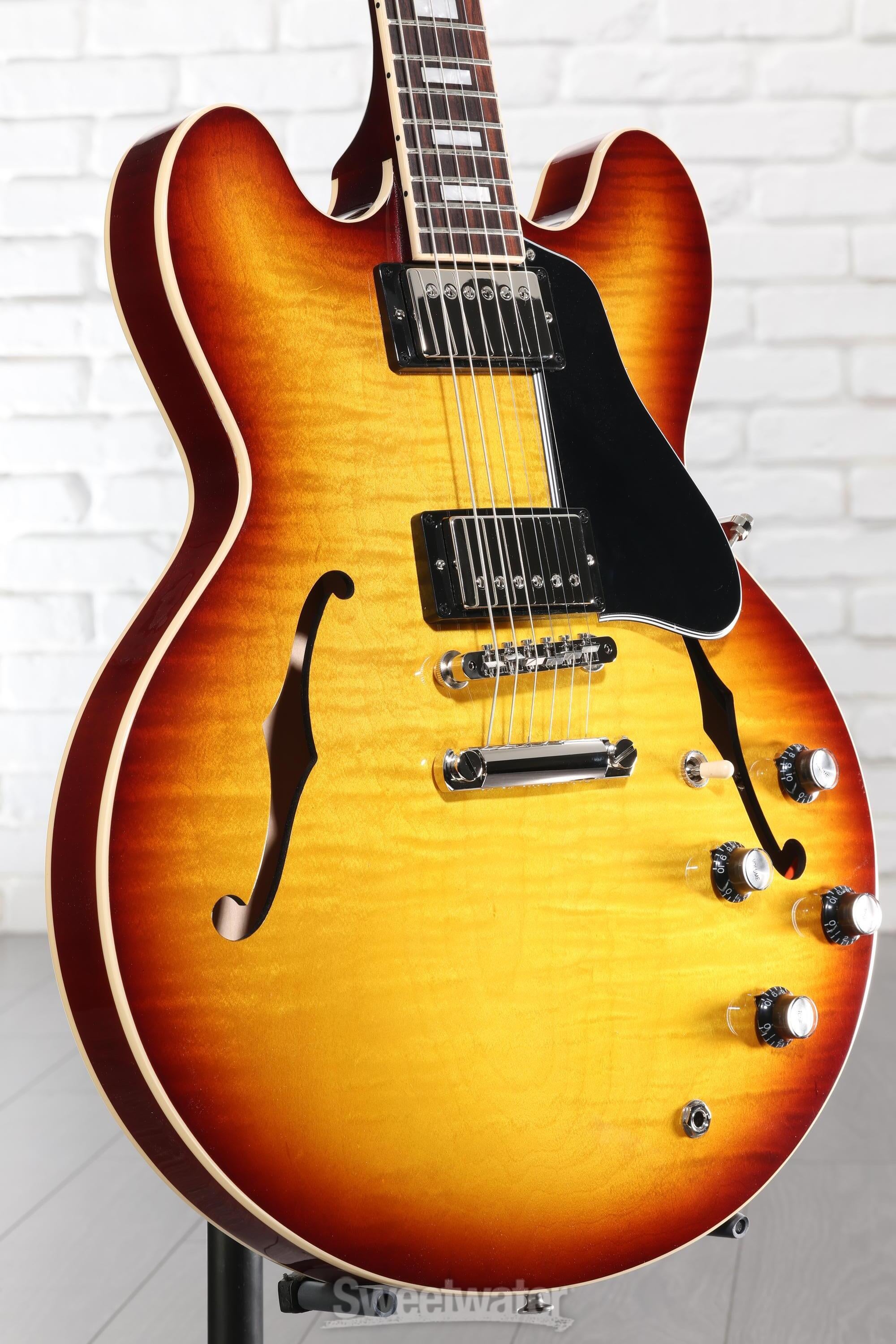 Gibson ES-335 Figured Semi-hollowbody Electric Guitar - Iced Tea