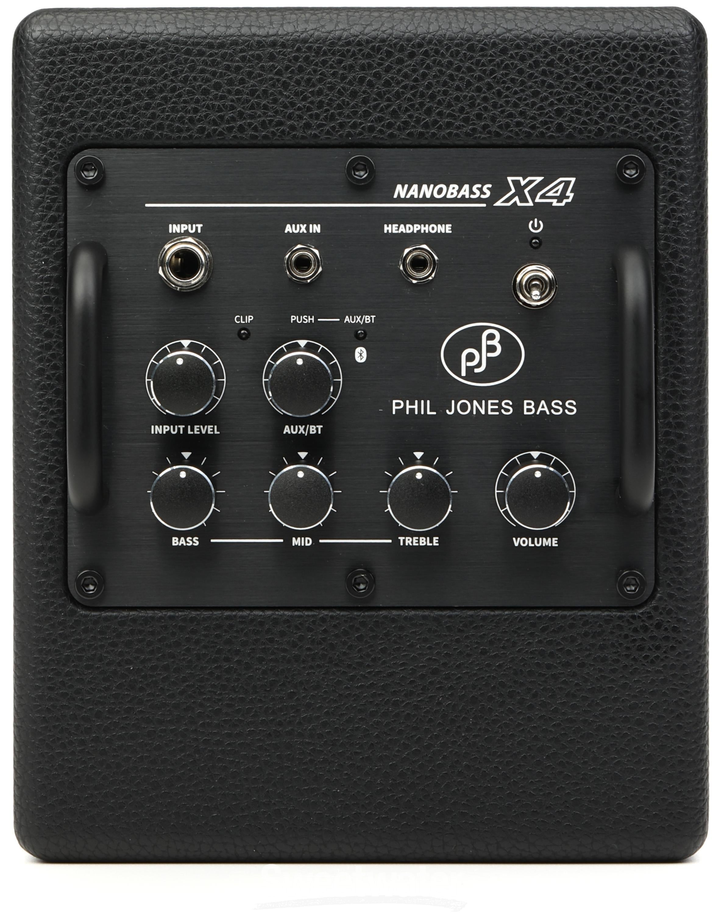 Phil Jones Bass X4 Nanobass 35-watt Multi-instrument Combo Amplifier - Black
