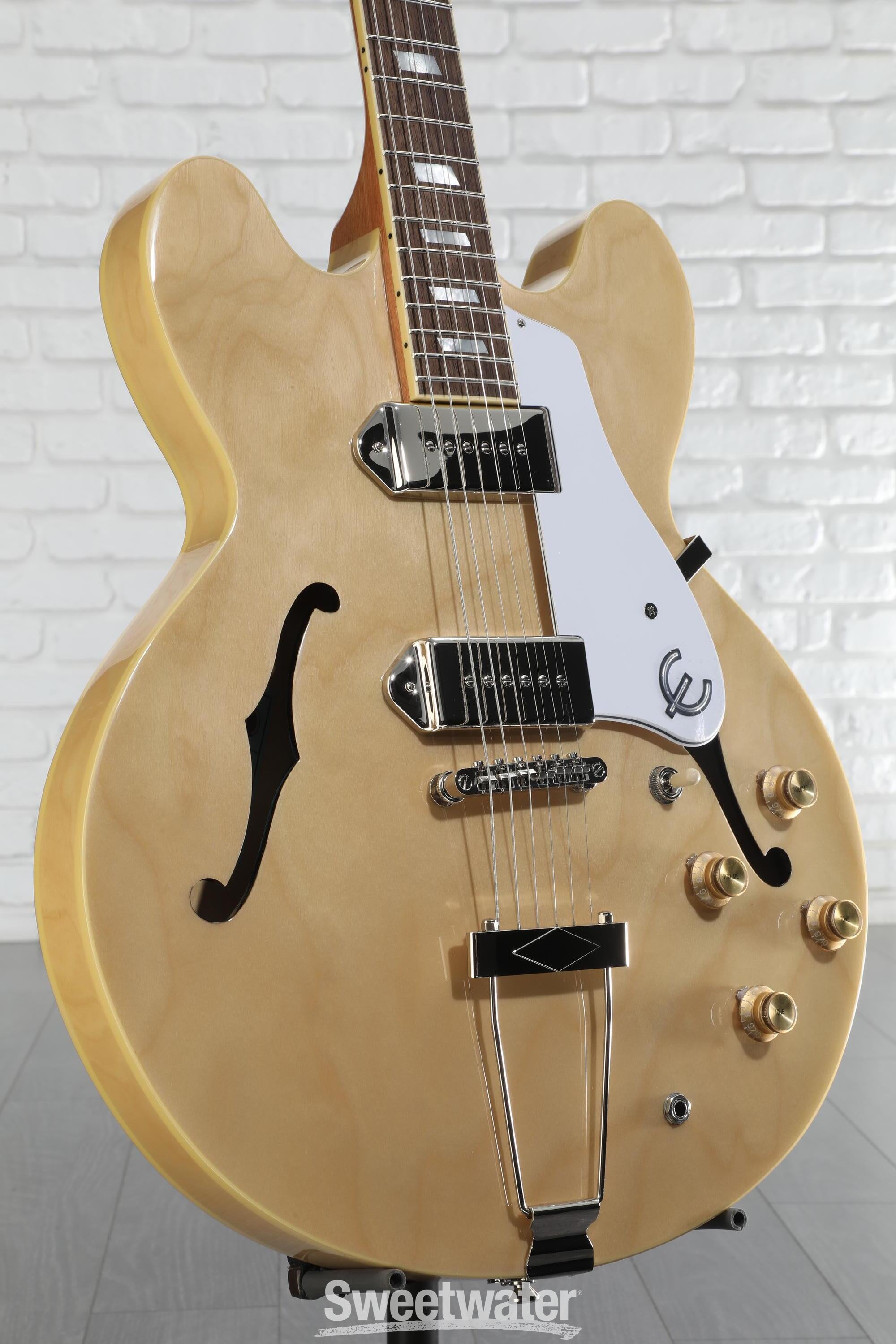 Epiphone Casino Hollowbody Electric Guitar - Natural