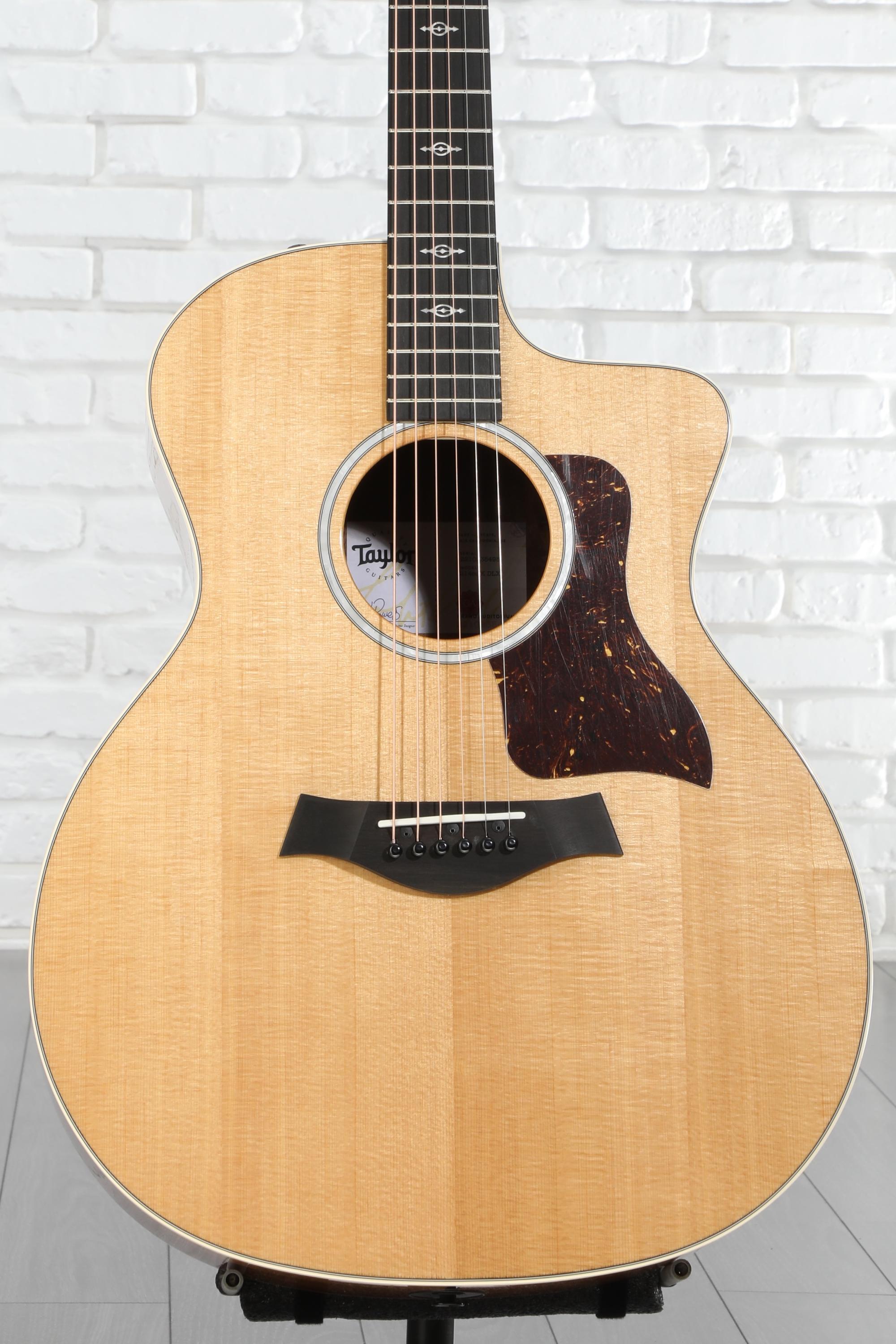 Taylor 214ce-K DLX Acoustic-electric Guitar - Natural | Sweetwater