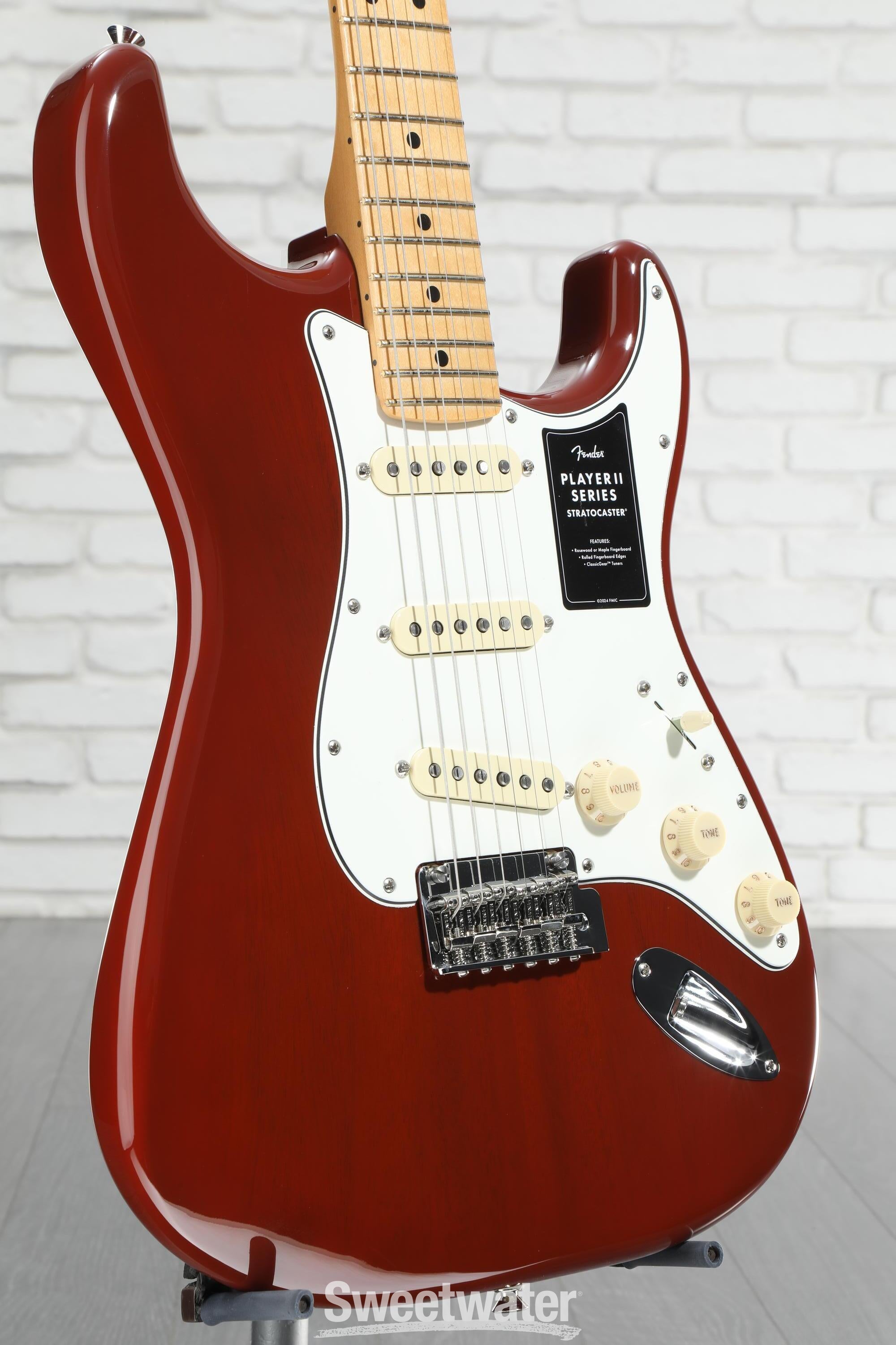 Fender Player II Stratocaster Electric Guitar - Transparent Mocha