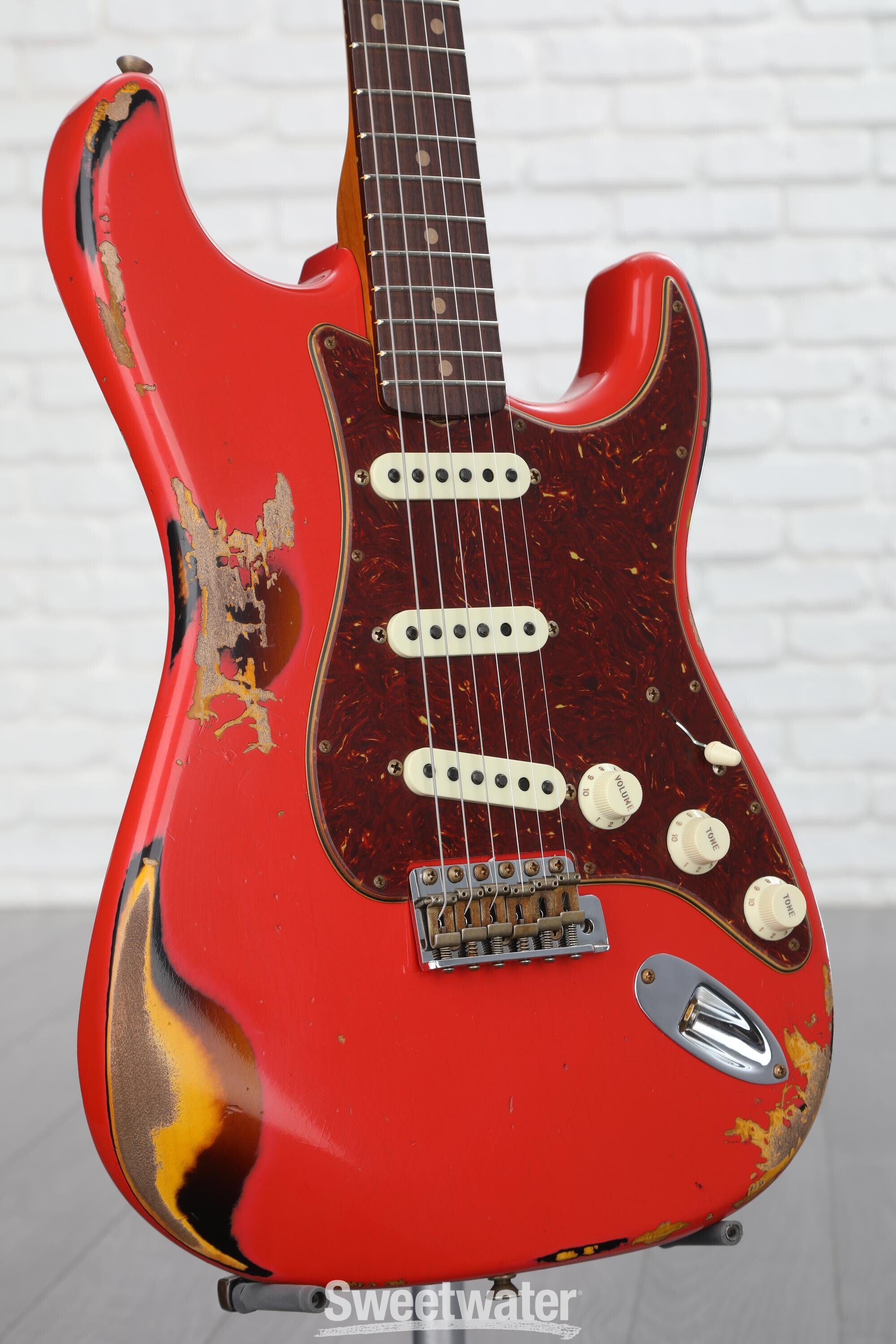 Limited Edition '61 Stratocaster Heavy Relic - Aged Fiesta Red