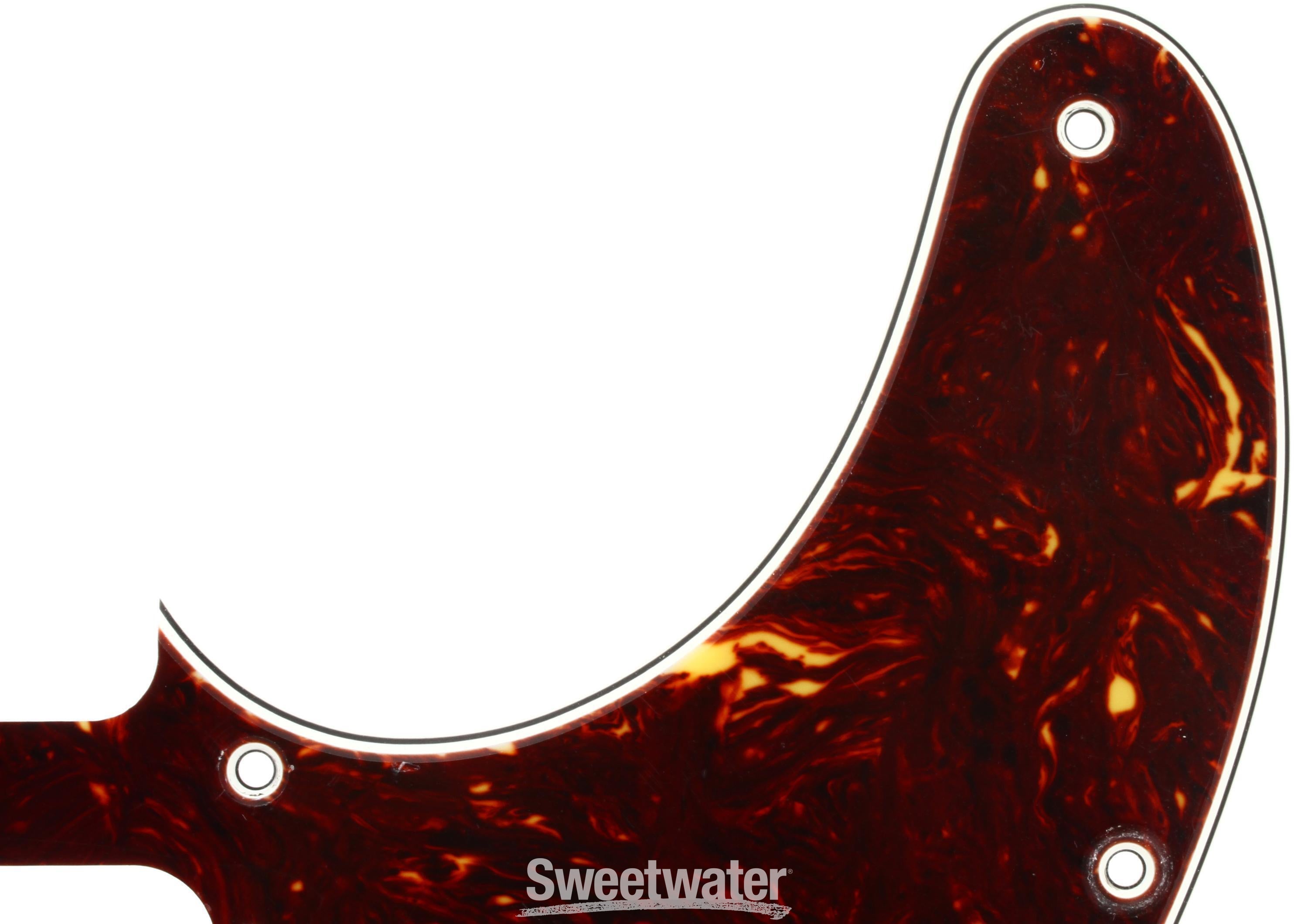 Fender 8-hole Modern Telecaster Pickguard - Tortoise Shell