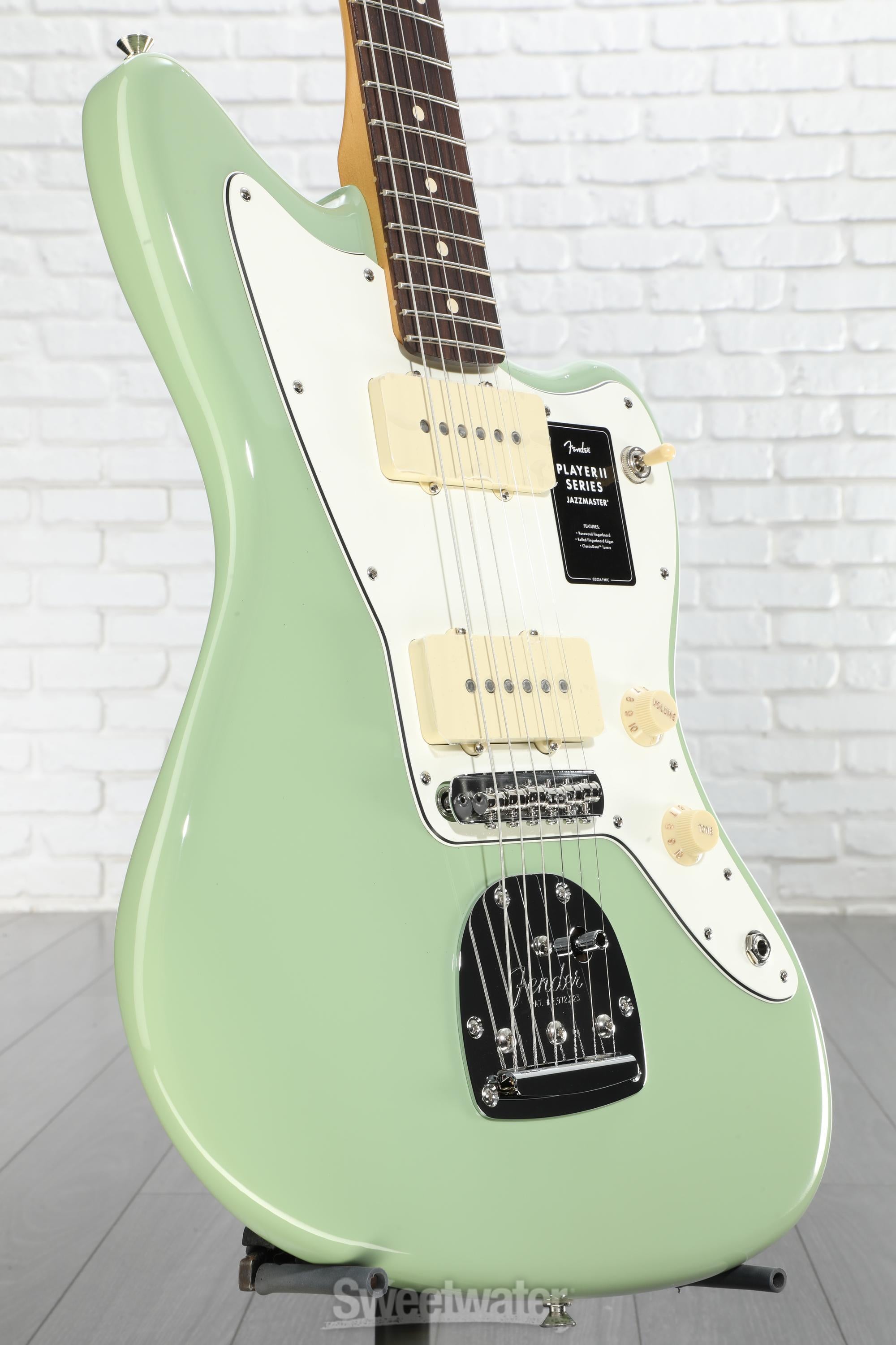 Fender Player II Jazzmaster Electric Guitar - Birch Green | Sweetwater
