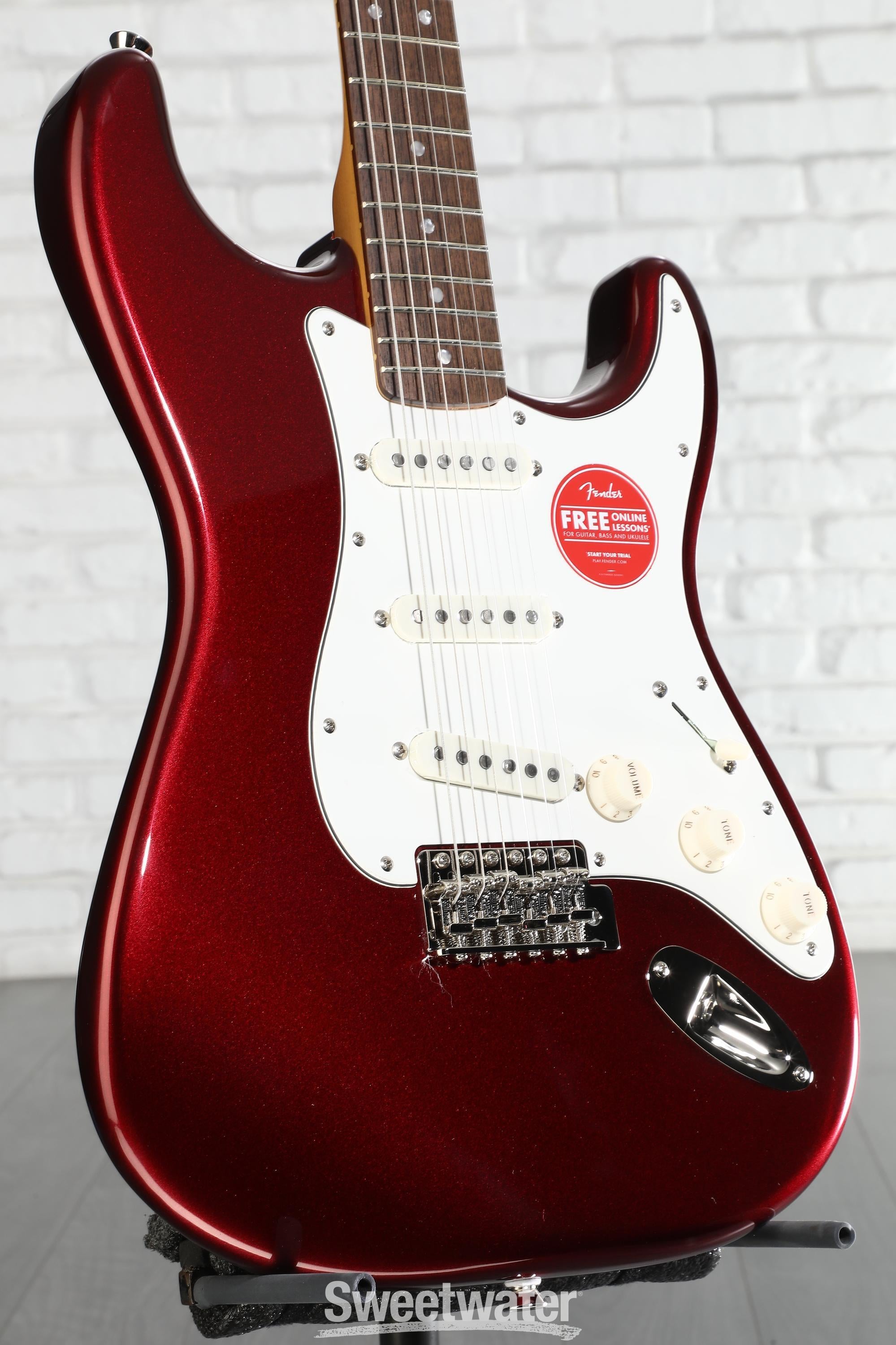 Squier Classic Vibe '60s Stratocaster - Candy Apple Red | Sweetwater