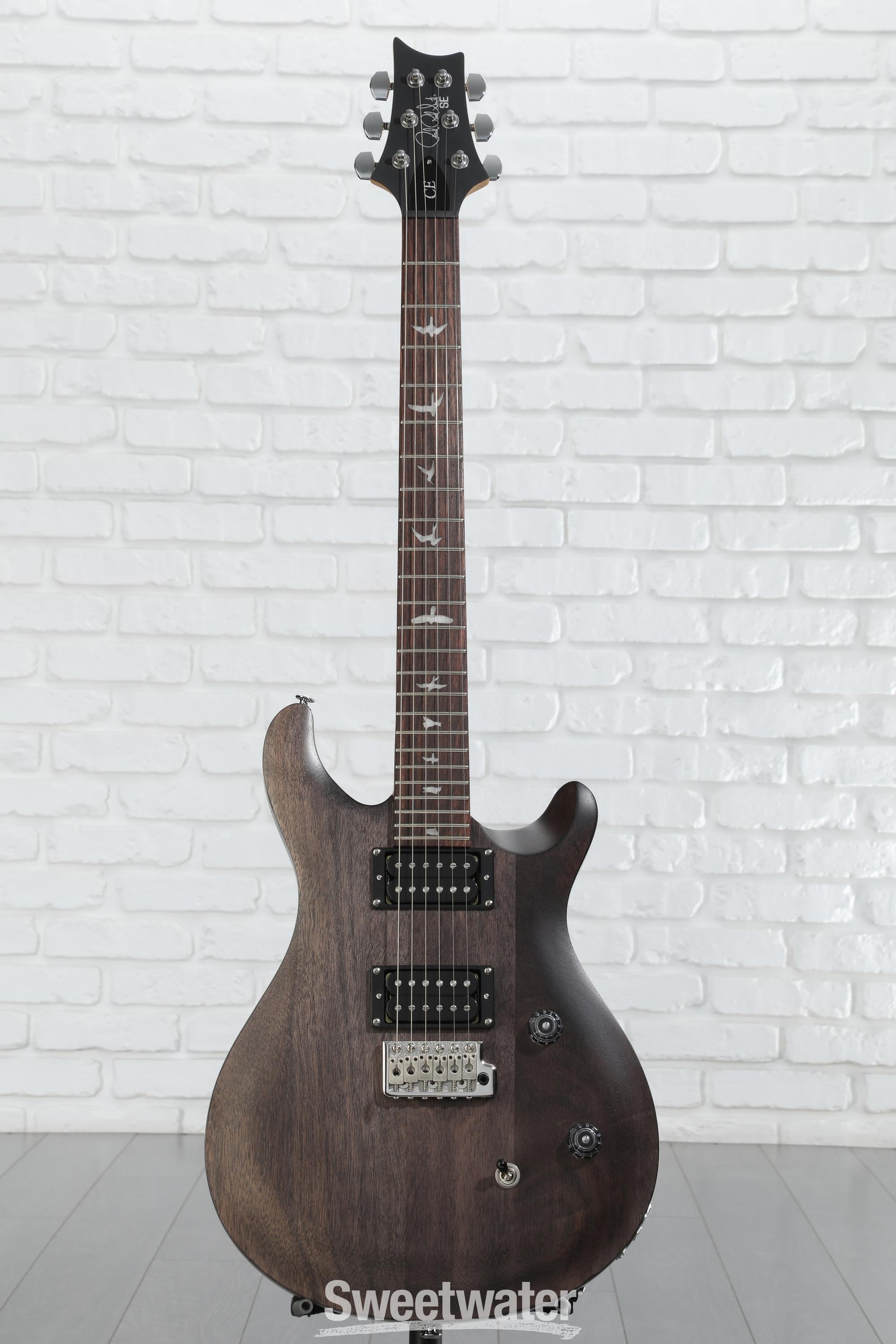 PRS SE CE 24 Standard Satin Electric Guitar - Charcoal Satin