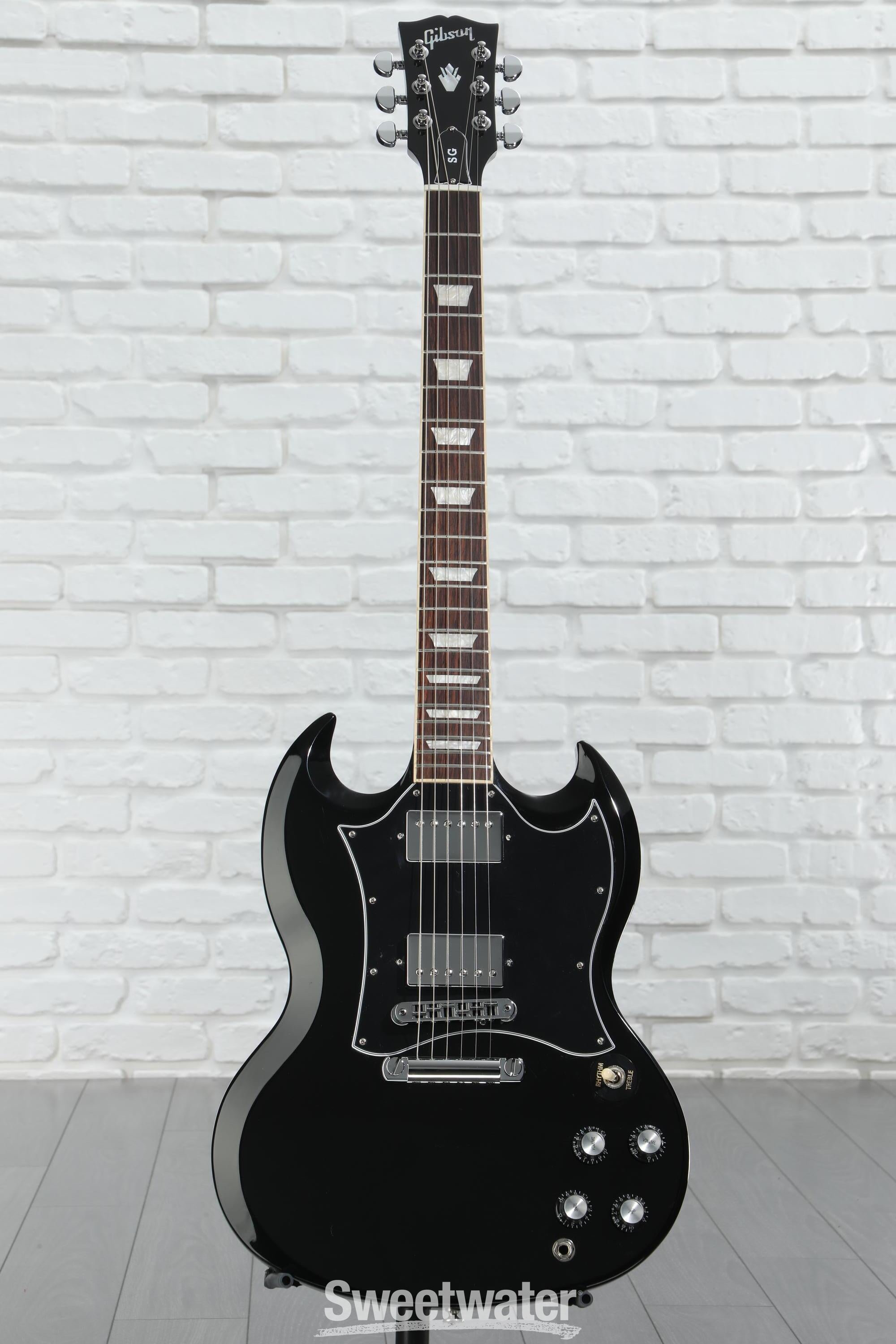 Gibson SG Standard Electric Guitar - Ebony | Sweetwater