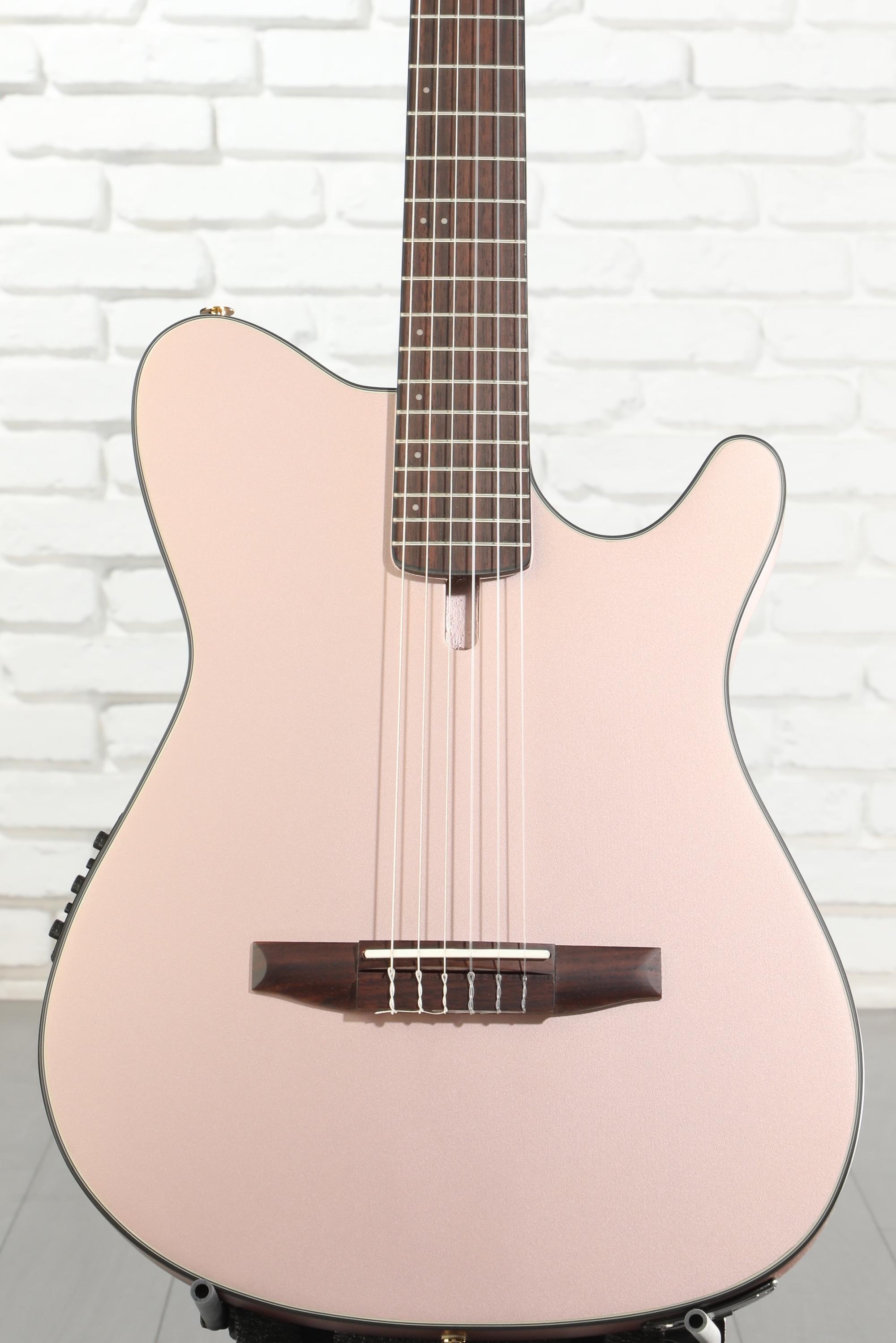 Ibanez FRH10N Thinline Nylon Acoustic-electric Guitar - Rose Gold