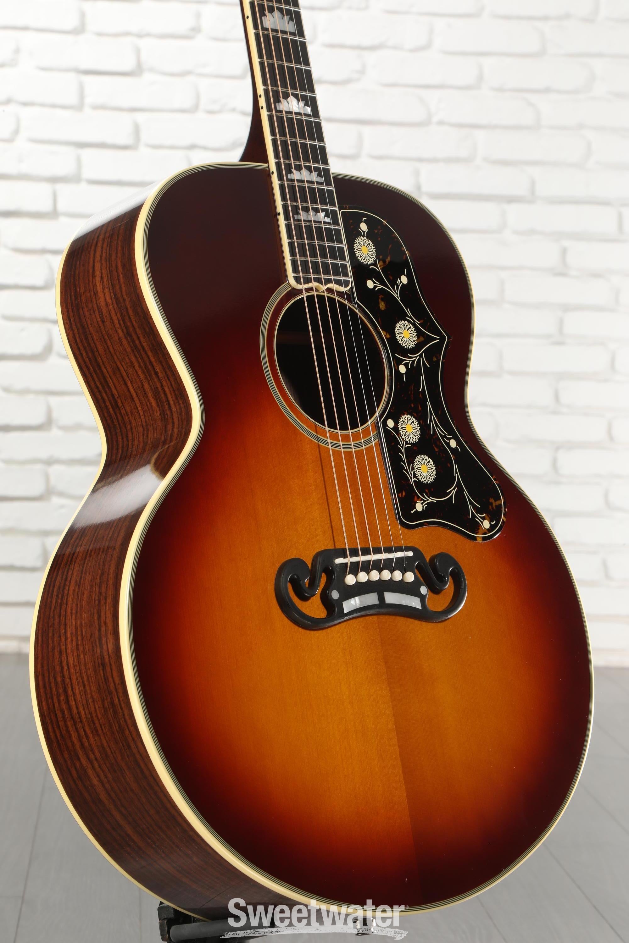 Photo of Epiphone Pre-war SJ-200 Rosewood Reissue Acoustic-electric Guitar - Vintage Sunburst