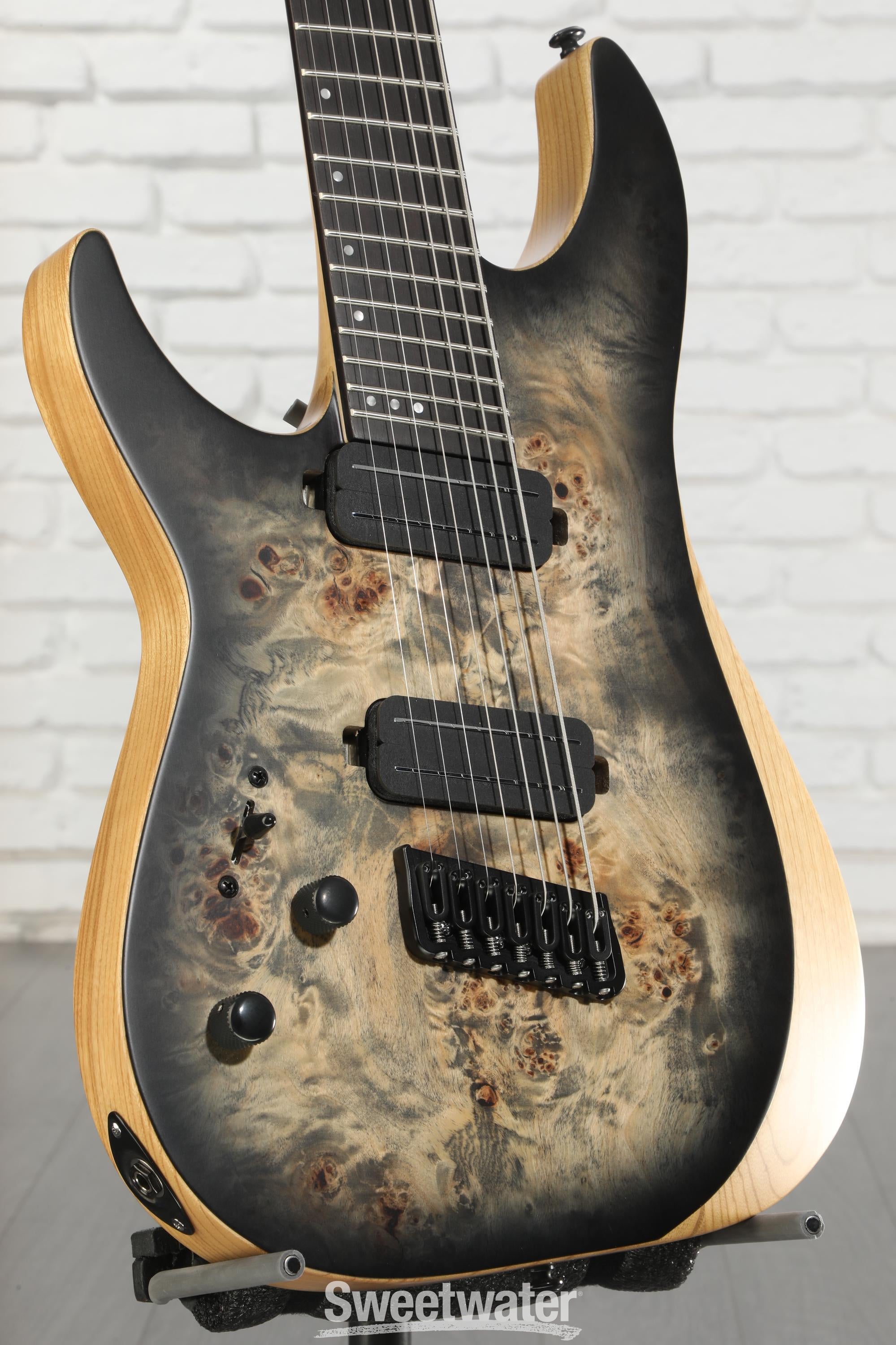 Schecter Reaper-7 Multiscale Left-handed Electric Guitar - Satin