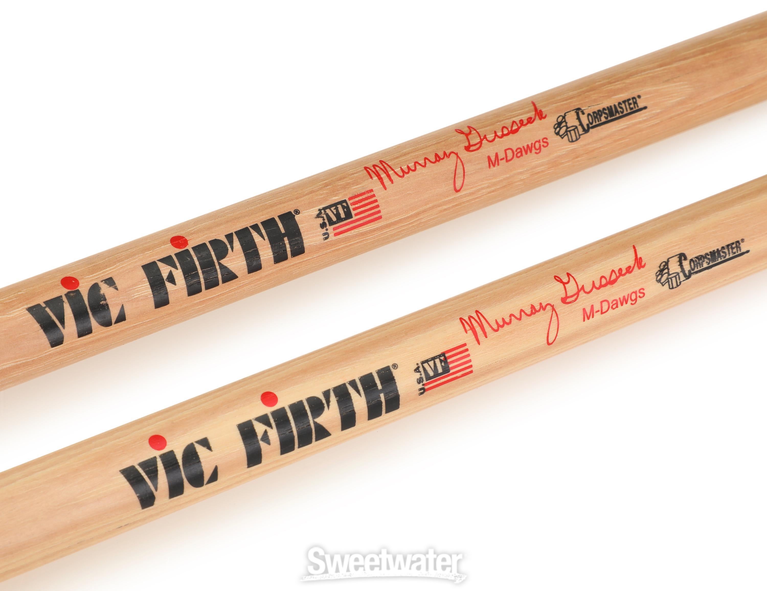 Vic Firth Corpsmaster Signature Snare Sticks - Murray Gusseck