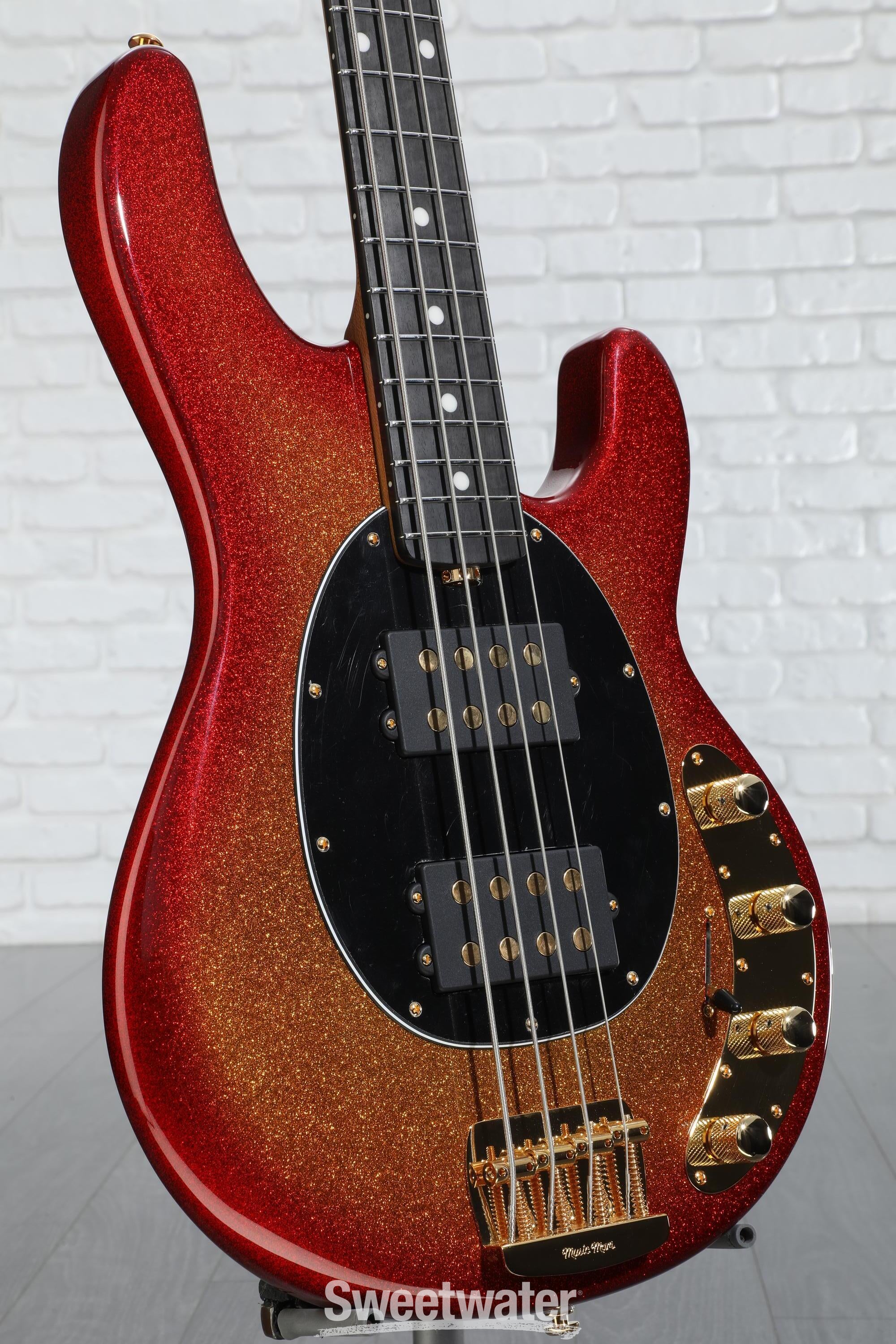 Ernie Ball Music Man StingRay Special HH Bass Guitar - Cherry