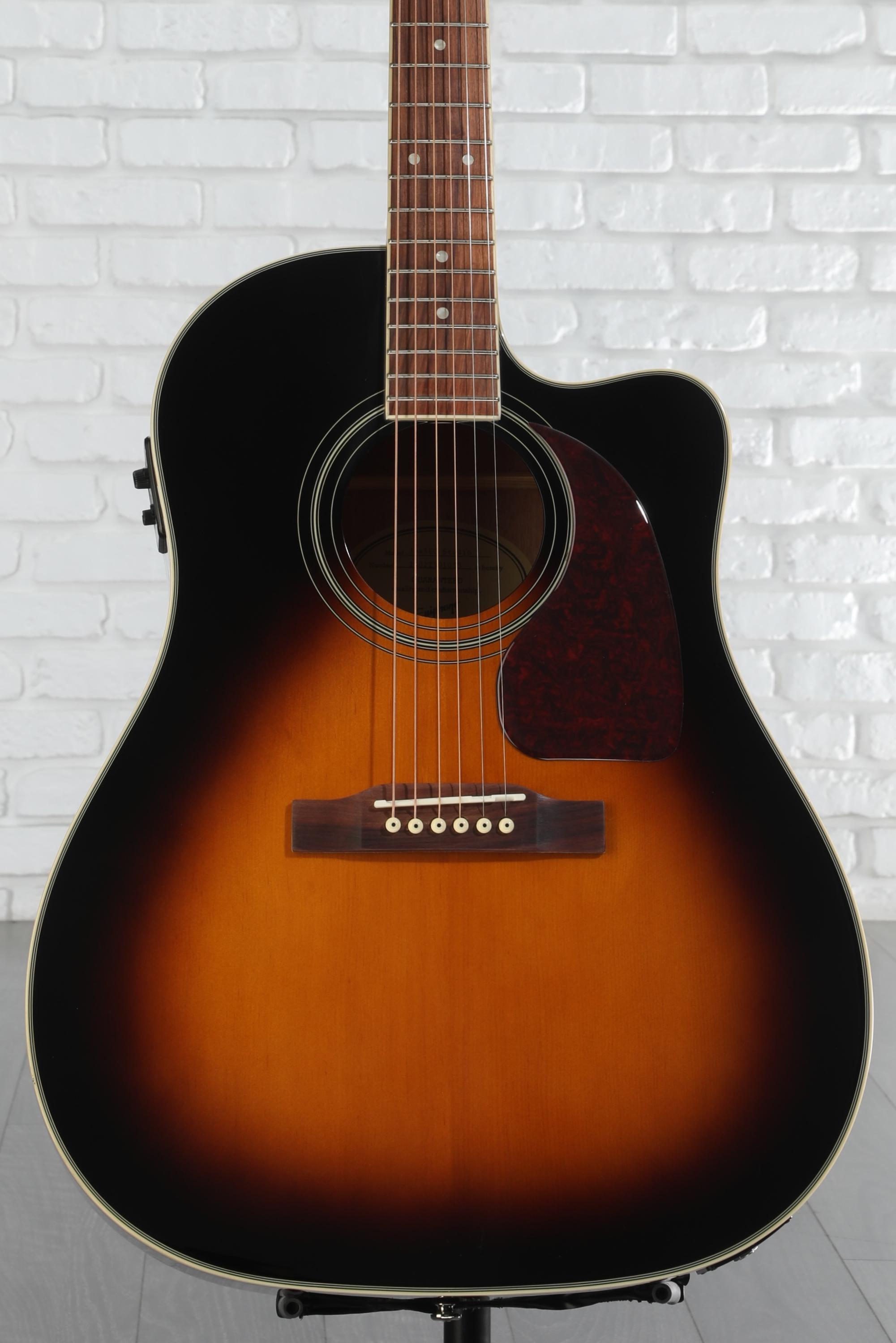 ギター Epiphone J-45 STUDIO Epiphone J-45 Studio Acoustic Guitar - Vintage Sunburst