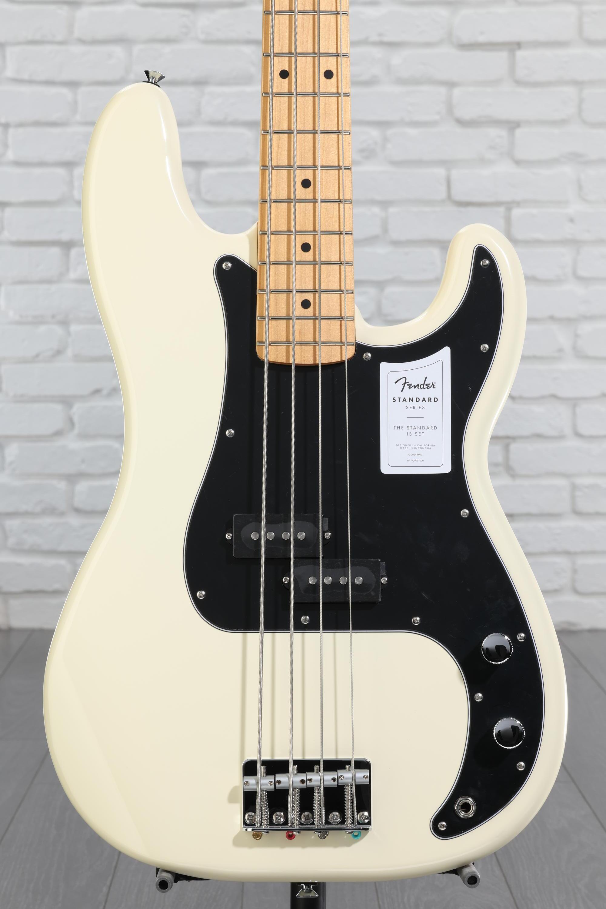ベース Fender Standard Precision Bass Amazon.com: Fender Standard Precision Bass - Olympic White
