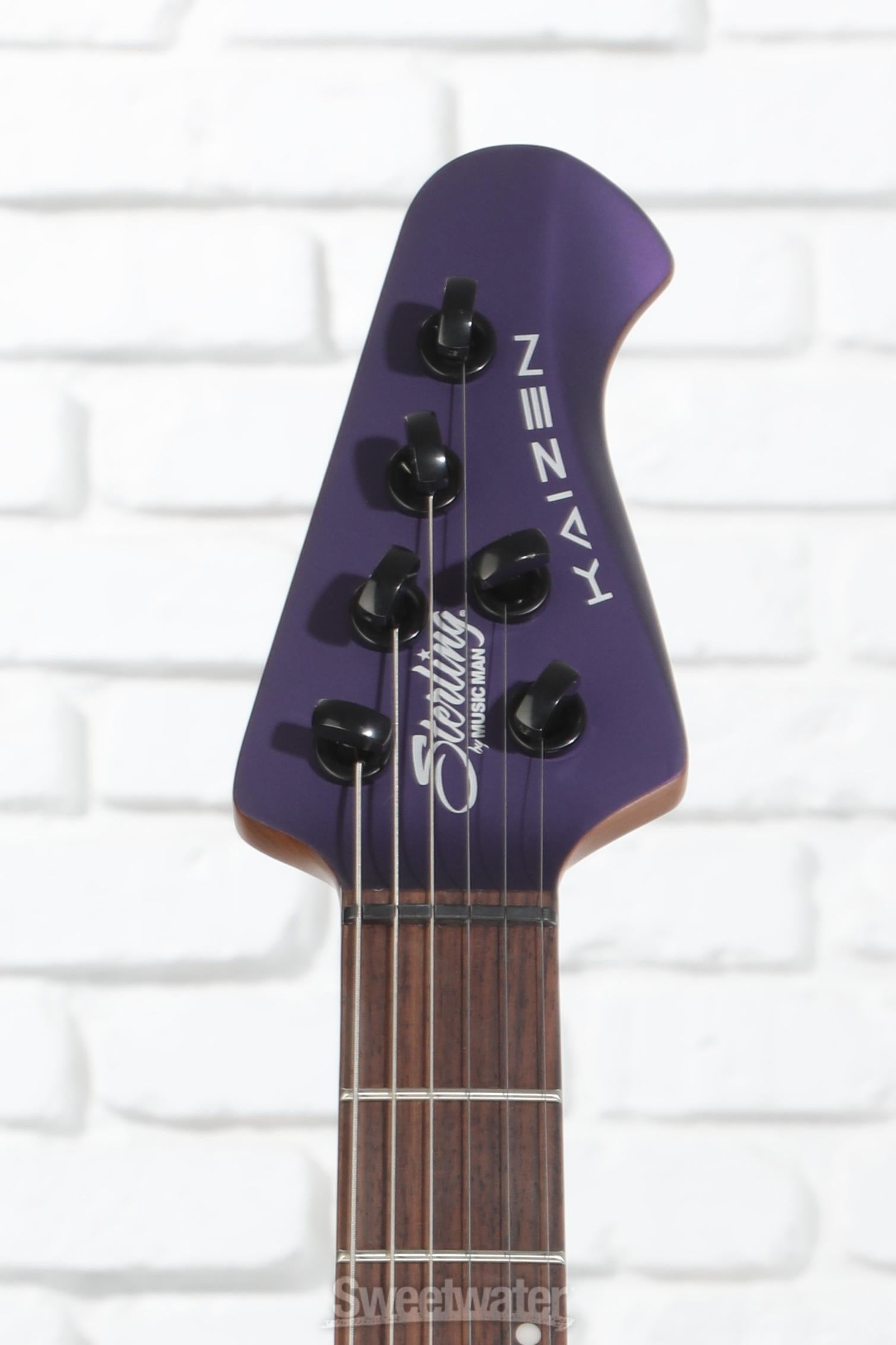 Sterling By Music Man Kaizen 6 Electric Guitar - Firemist Purple
