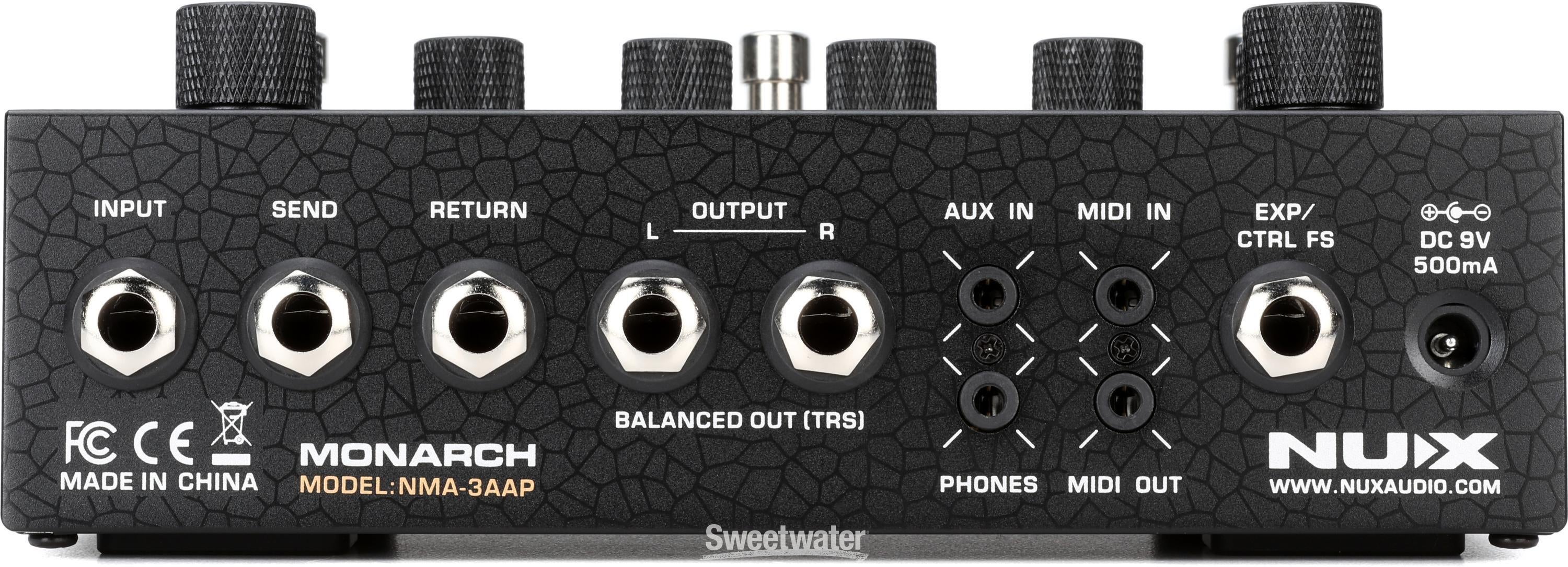 NUX Amp Academy Stomp Modeler Pedal | Sweetwater