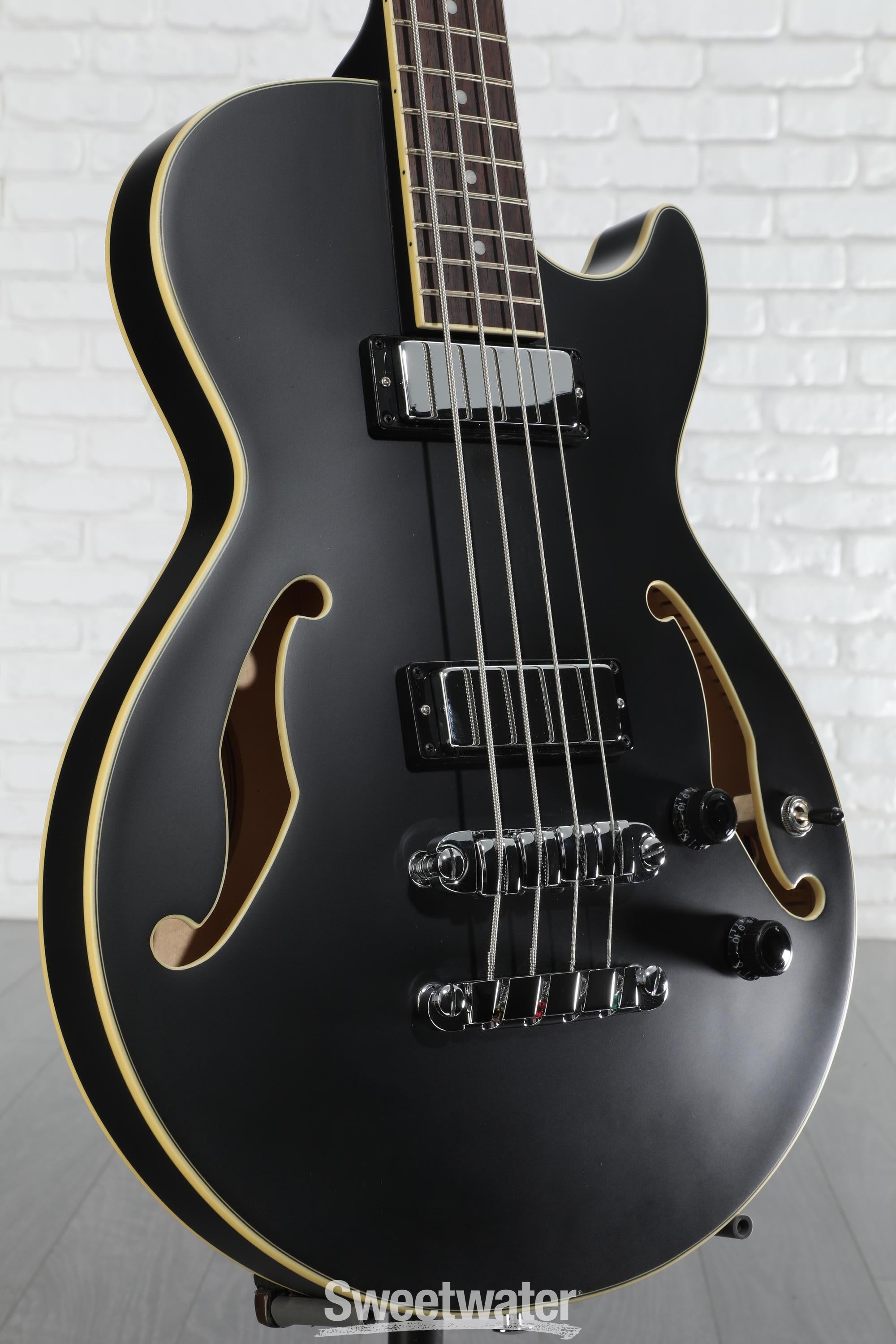 ベース Ibanez AGB200-TBR Ibanez AGB200 Semi-hollow Bass Guitar - Natural | Sweetwater