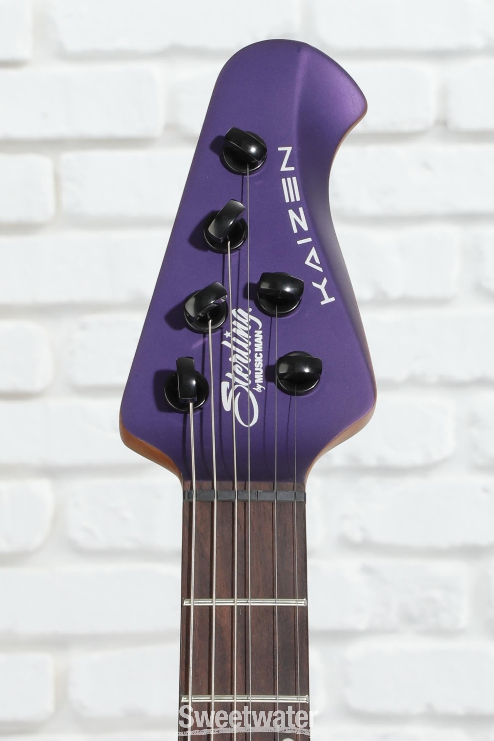 Sterling By Music Man Kaizen 6 Electric Guitar - Firemist Purple