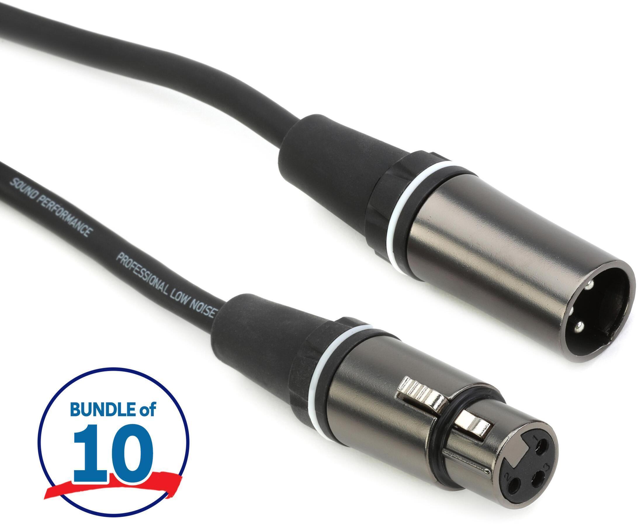 Photo of Gator Cableworks Composer Series Microphone Cable - 20 foot (10-pack)
