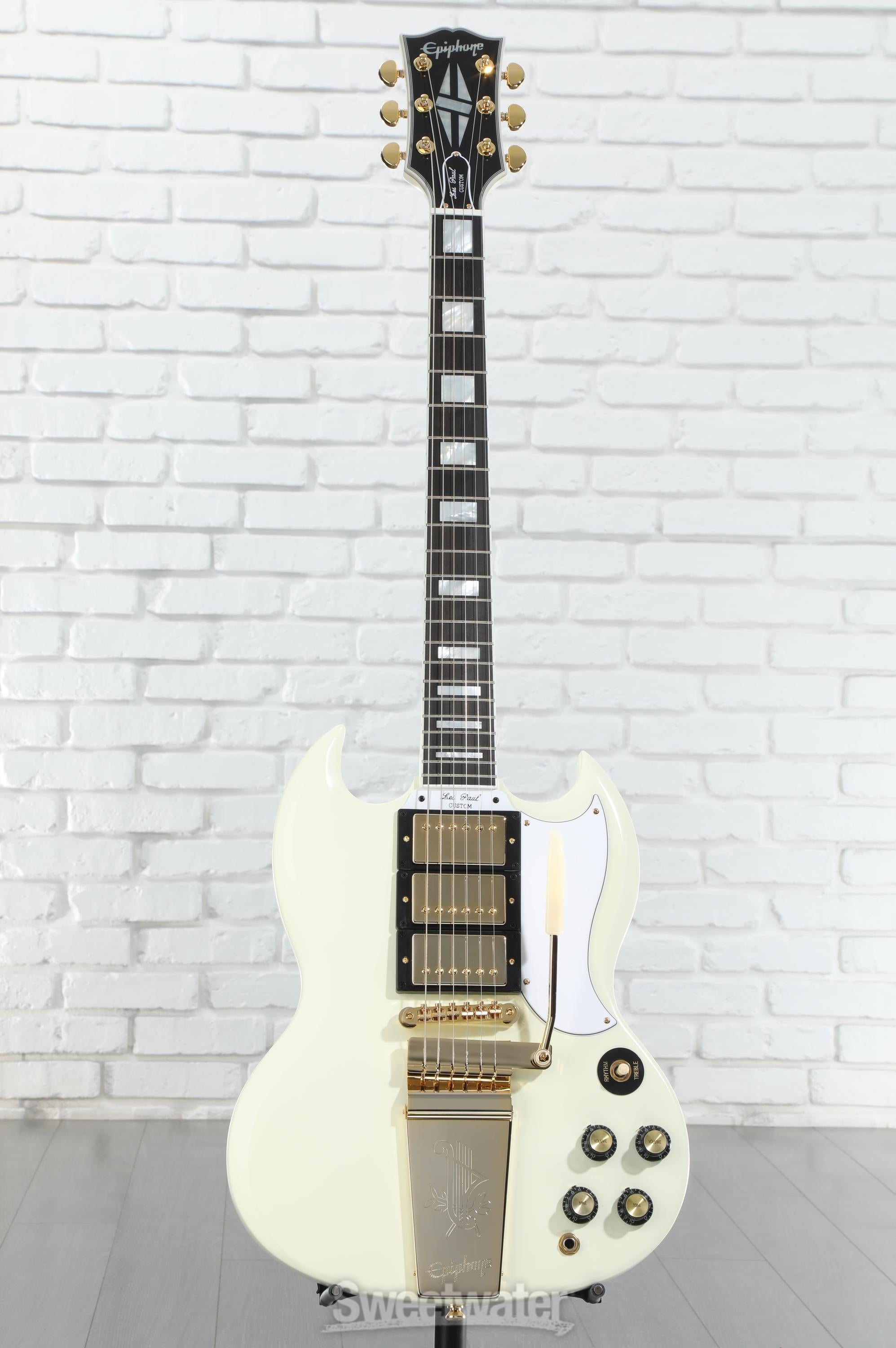 Epiphone 1963 SG Custom Electric Guitar - Classic White VOS