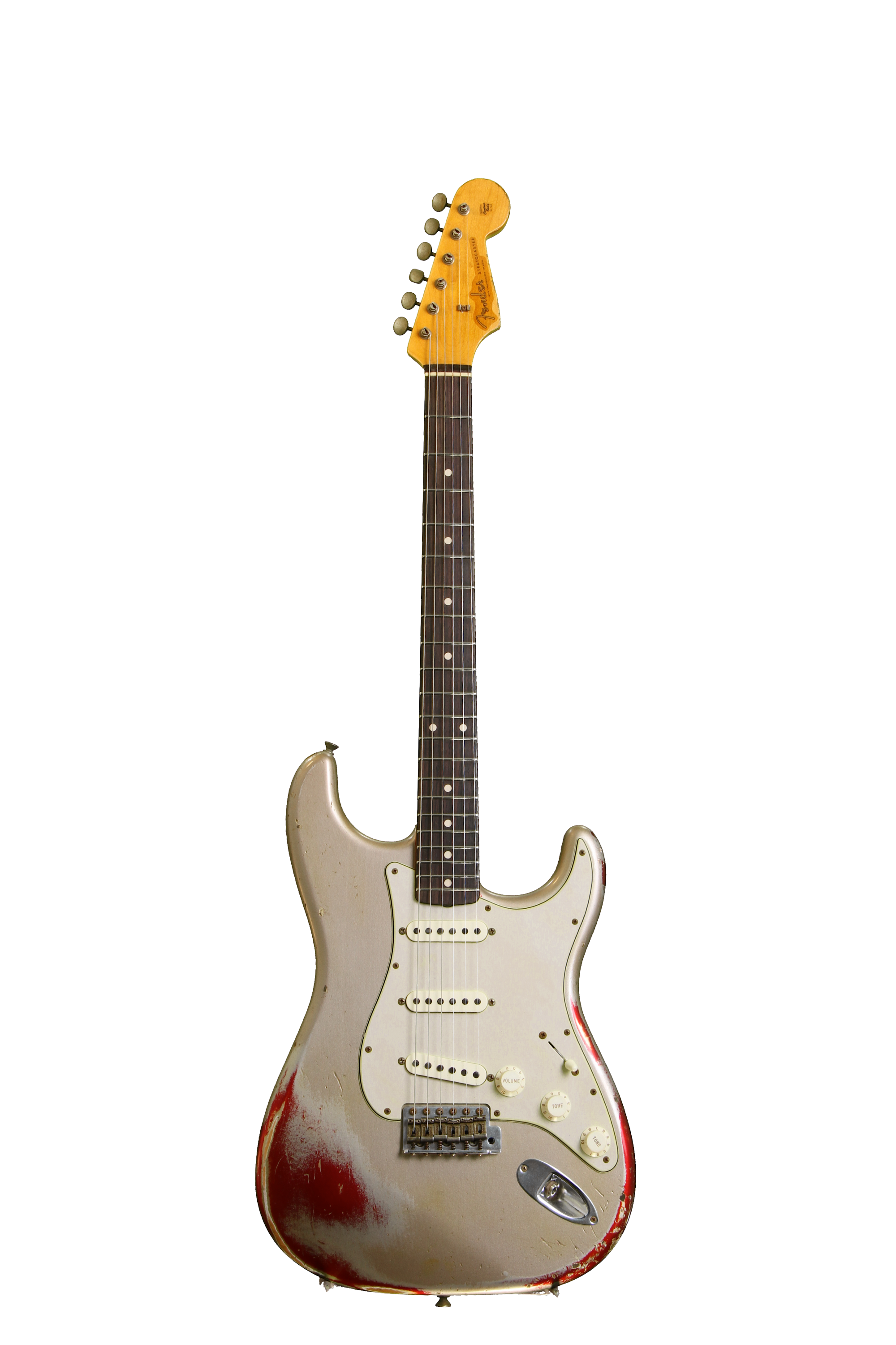 Custom Stratocaster 60's Shoreline Gold ストラト エイジド・レリック加工 中古 Fender Custom Shop 1962 Stratocaster Journeyman Relic Shoreline